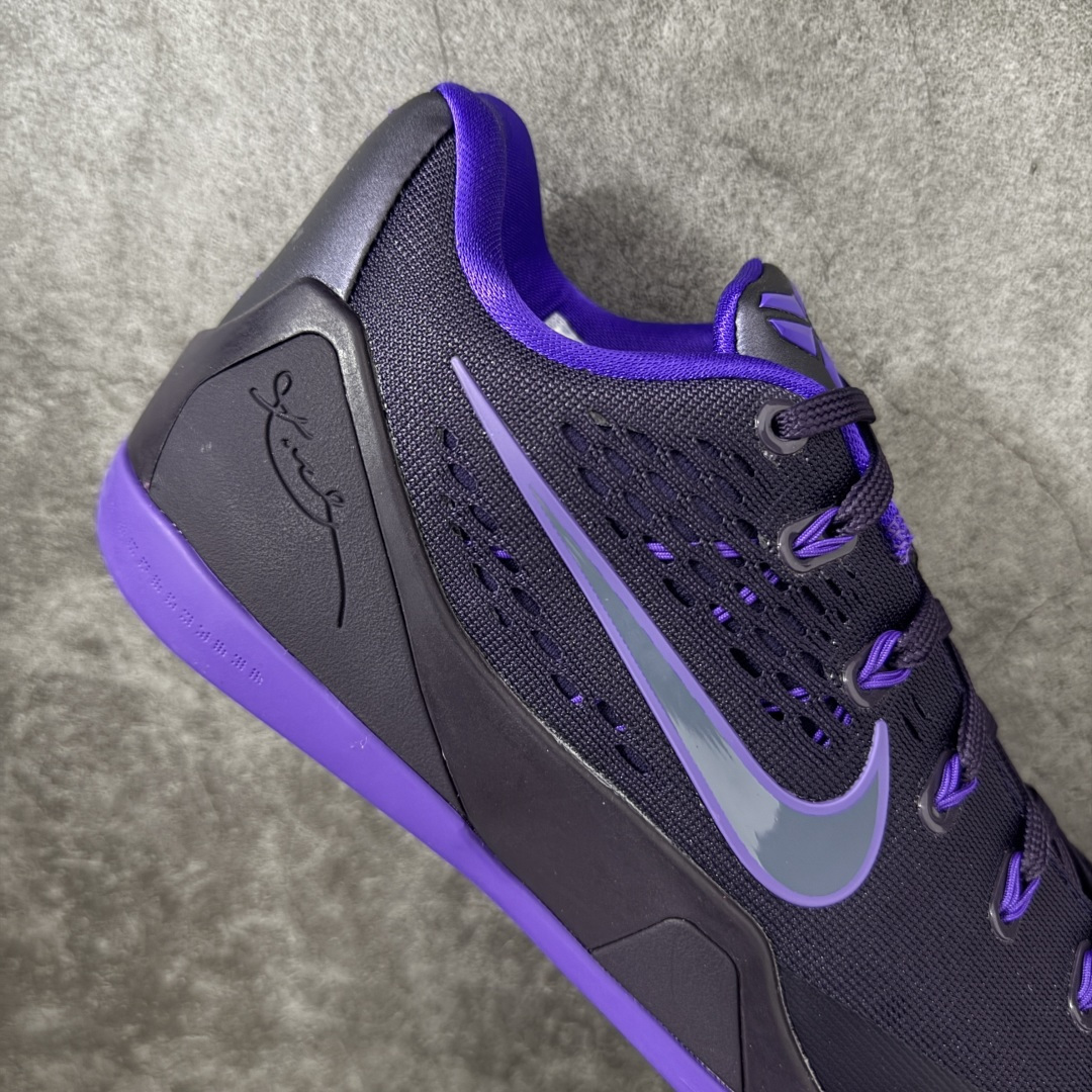 图片[7]-【GX绿x版本】Nike Kobe 9 Elite Low Protro 黑蓝色 科比九代 货号：IH1401-500 完美复刻公司货 React科技鞋垫加持 实战配置直接拉满 原楦纸板开发 鞋身流线型、后跟塑形 区分土肥圆 原厂针织鞋面一针一线匹配原版 全身鞋材卡料色独家定制 唯一万针立体刺绣SWOOSH 真实底模最大50.5 实战利器 专供海外市场 独立原厂模具 首批不拼图大几率过验 亲测已过 支持各种高强度实战 无需担心 补货周期极长 脚宽建议买大半码 科比系列前掌偏窄 支持七天无理由退换 尺码： 40 40.5 41 42 42.5 43 44 44.5 45 46 47.5 48.5-选品中心