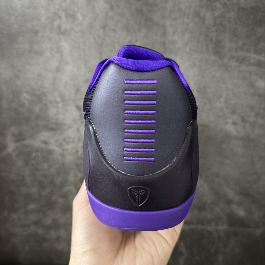 图片[4]-【GX绿x版本】Nike Kobe 9 Elite Low Protro 黑蓝色 科比九代 货号：IH1401-500 完美复刻公司货 React科技鞋垫加持 实战配置直接拉满 原楦纸板开发 鞋身流线型、后跟塑形 区分土肥圆 原厂针织鞋面一针一线匹配原版 全身鞋材卡料色独家定制 唯一万针立体刺绣SWOOSH 真实底模最大50.5 实战利器 专供海外市场 独立原厂模具 首批不拼图大几率过验 亲测已过 支持各种高强度实战 无需担心 补货周期极长 脚宽建议买大半码 科比系列前掌偏窄 支持七天无理由退换 尺码： 40 40.5 41 42 42.5 43 44 44.5 45 46 47.5 48.5-选品中心