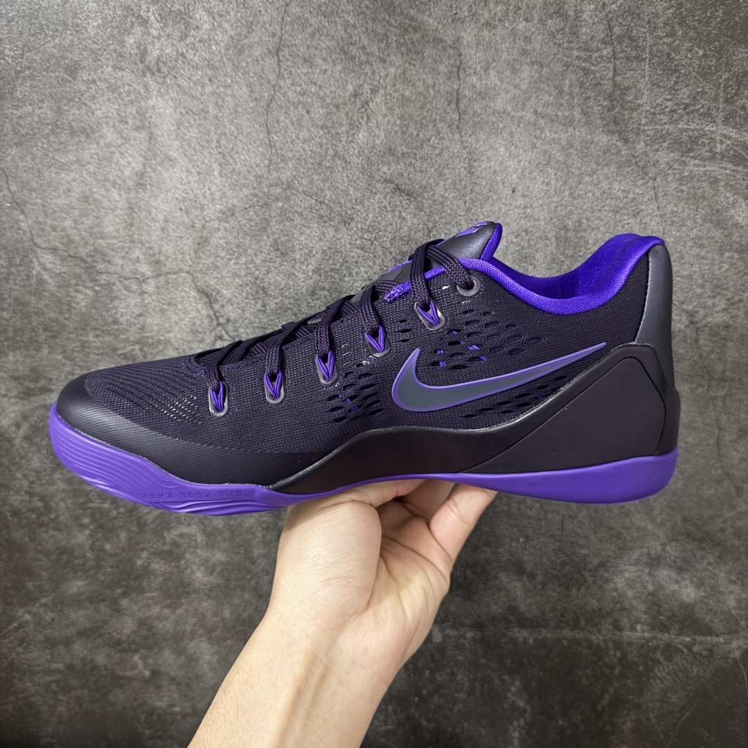 图片[2]-【GX绿x版本】Nike Kobe 9 Elite Low Protro 黑蓝色 科比九代 货号：IH1401-500 完美复刻公司货 React科技鞋垫加持 实战配置直接拉满 原楦纸板开发 鞋身流线型、后跟塑形 区分土肥圆 原厂针织鞋面一针一线匹配原版 全身鞋材卡料色独家定制 唯一万针立体刺绣SWOOSH 真实底模最大50.5 实战利器 专供海外市场 独立原厂模具 首批不拼图大几率过验 亲测已过 支持各种高强度实战 无需担心 补货周期极长 脚宽建议买大半码 科比系列前掌偏窄 支持七天无理由退换 尺码： 40 40.5 41 42 42.5 43 44 44.5 45 46 47.5 48.5-选品中心