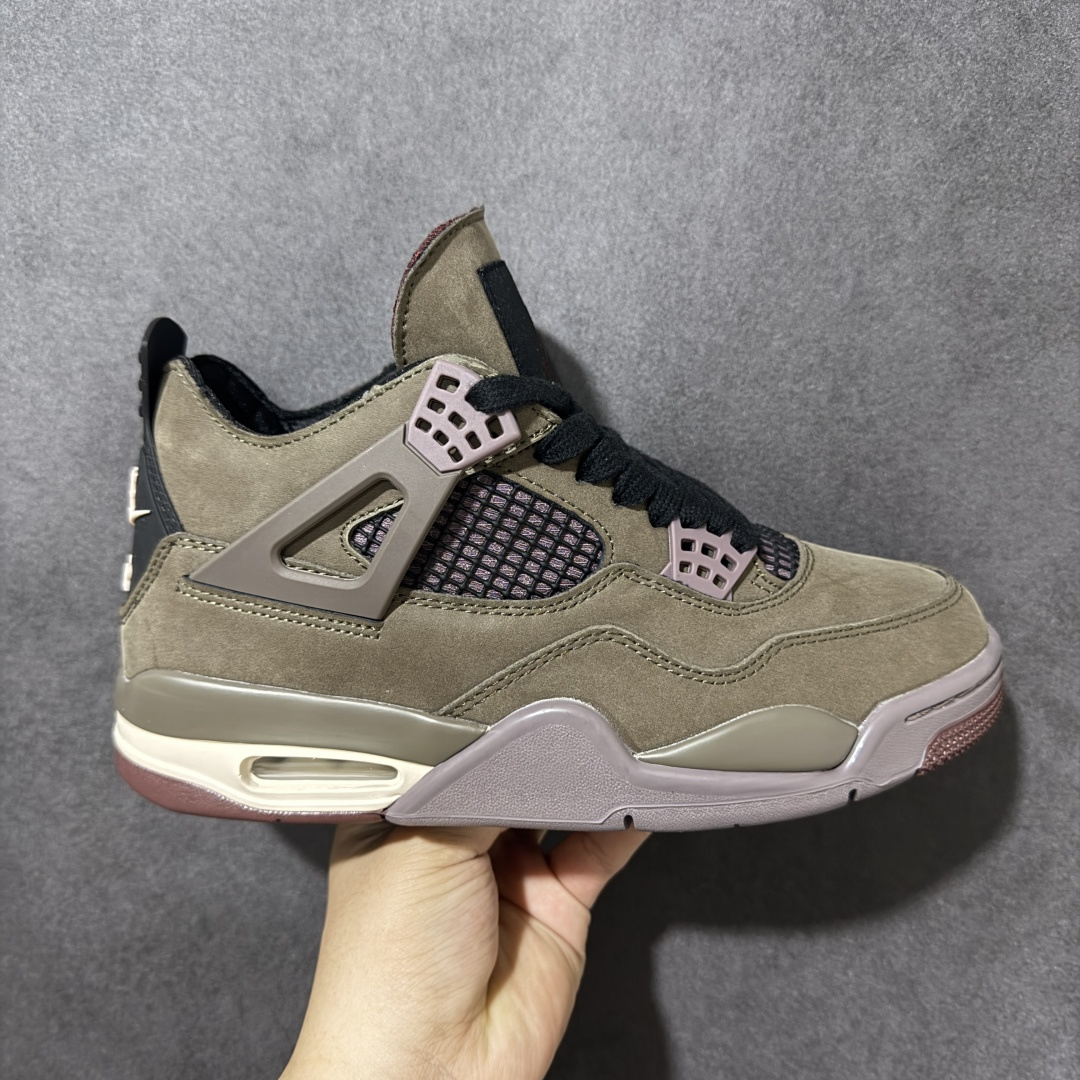 【公司级】Ma Maniere x Air Jordan 4 Rerto ”Dark Mocha“ AJ4 乔4摩卡棕  #配色大胆采用浓郁的深摩卡色调，搭配高阶质感面料，其标志性设计语言 ——低调沉稳中暗藏奢华格调，在此鞋款上体现得淋漓尽致。 货号：IF3102-200  尺码：36 36.5 37.5 38 38.5 39 40 40.5 41 42 42.5 43 44 44.5 45 45.5 46 47.5-选品中心