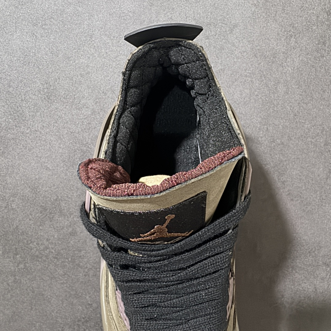 图片[6]-【公司级】Ma Maniere x Air Jordan 4 Rerto ”Dark Mocha“ AJ4 乔4摩卡棕  #配色大胆采用浓郁的深摩卡色调，搭配高阶质感面料，其标志性设计语言 ——低调沉稳中暗藏奢华格调，在此鞋款上体现得淋漓尽致。 货号：IF3102-200  尺码：36 36.5 37.5 38 38.5 39 40 40.5 41 42 42.5 43 44 44.5 45 45.5 46 47.5-选品中心