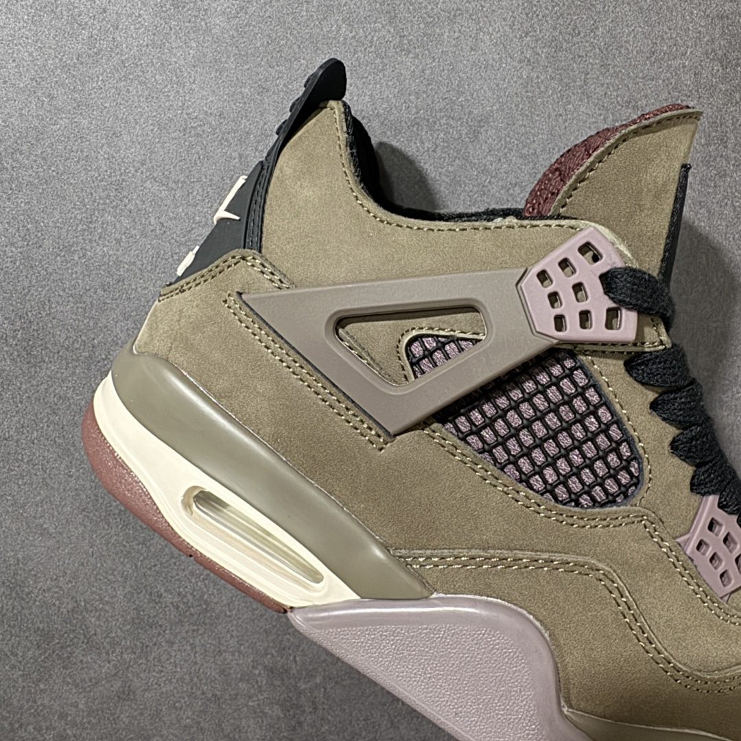 图片[7]-【公司级】Ma Maniere x Air Jordan 4 Rerto ”Dark Mocha“ AJ4 乔4摩卡棕  #配色大胆采用浓郁的深摩卡色调，搭配高阶质感面料，其标志性设计语言 ——低调沉稳中暗藏奢华格调，在此鞋款上体现得淋漓尽致。 货号：IF3102-200  尺码：36 36.5 37.5 38 38.5 39 40 40.5 41 42 42.5 43 44 44.5 45 45.5 46 47.5-选品中心