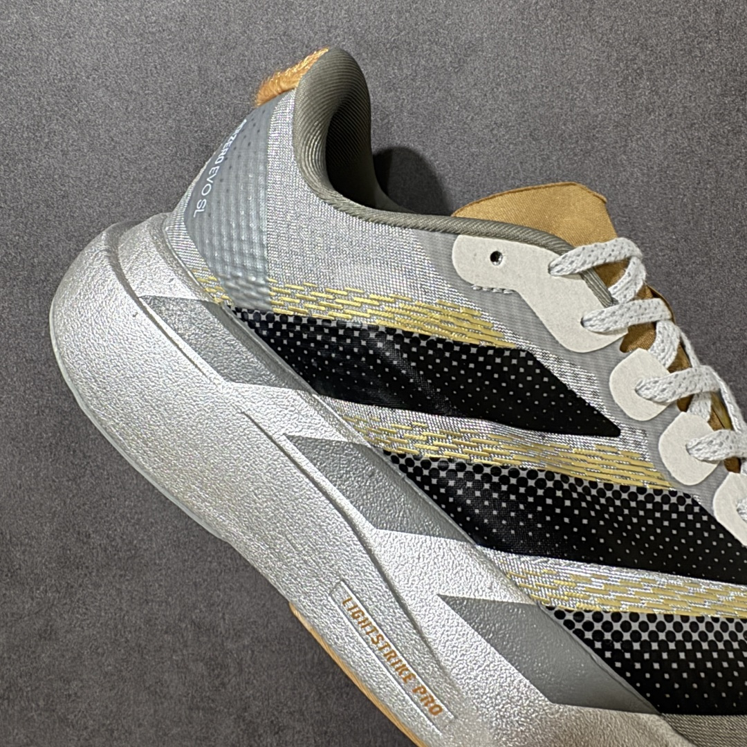 图片[7]-【公司级】阿迪达斯 Adidas Adizero Evo SL M马拉松飞线贾卡轻质透气休闲运动跑步鞋 马年限定 采用双层透气网纱 Flywire动态飞线绑缚鞋面材质 内置Zoom小气垫装置 货号：KK4310 尺码：36～45B-选品中心