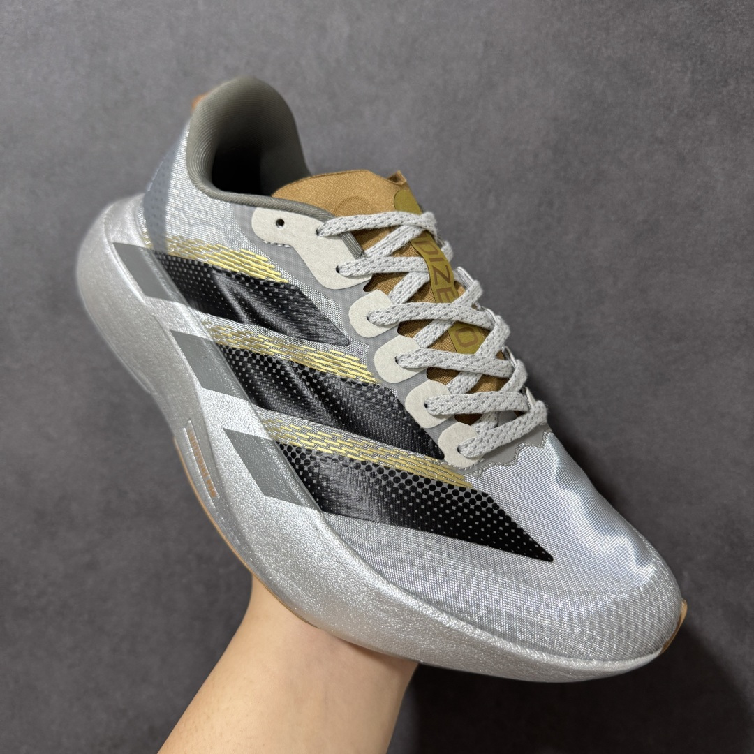 图片[3]-【公司级】阿迪达斯 Adidas Adizero Evo SL M马拉松飞线贾卡轻质透气休闲运动跑步鞋 马年限定 采用双层透气网纱 Flywire动态飞线绑缚鞋面材质 内置Zoom小气垫装置 货号：KK4310 尺码：36～45B-选品中心