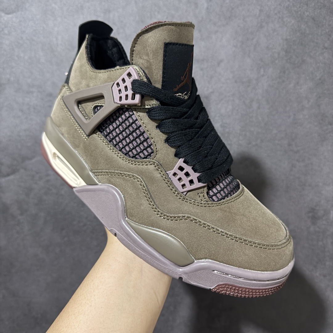 图片[3]-【公司级】Ma Maniere x Air Jordan 4 Rerto ”Dark Mocha“ AJ4 乔4摩卡棕  #配色大胆采用浓郁的深摩卡色调，搭配高阶质感面料，其标志性设计语言 ——低调沉稳中暗藏奢华格调，在此鞋款上体现得淋漓尽致。 货号：IF3102-200  尺码：36 36.5 37.5 38 38.5 39 40 40.5 41 42 42.5 43 44 44.5 45 45.5 46 47.5-选品中心