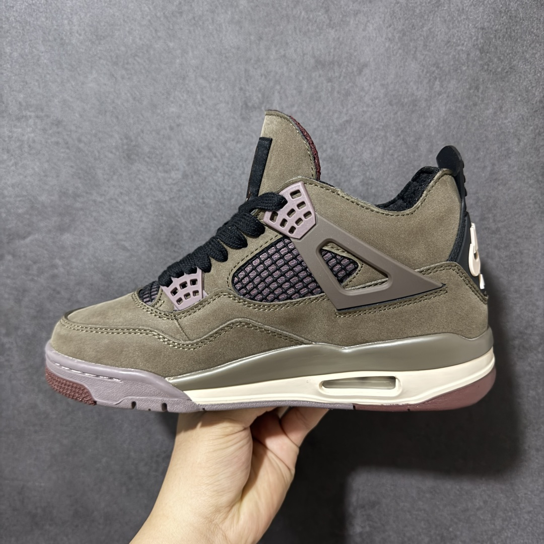图片[2]-【公司级】Ma Maniere x Air Jordan 4 Rerto ”Dark Mocha“ AJ4 乔4摩卡棕  #配色大胆采用浓郁的深摩卡色调，搭配高阶质感面料，其标志性设计语言 ——低调沉稳中暗藏奢华格调，在此鞋款上体现得淋漓尽致。 货号：IF3102-200  尺码：36 36.5 37.5 38 38.5 39 40 40.5 41 42 42.5 43 44 44.5 45 45.5 46 47.5-选品中心