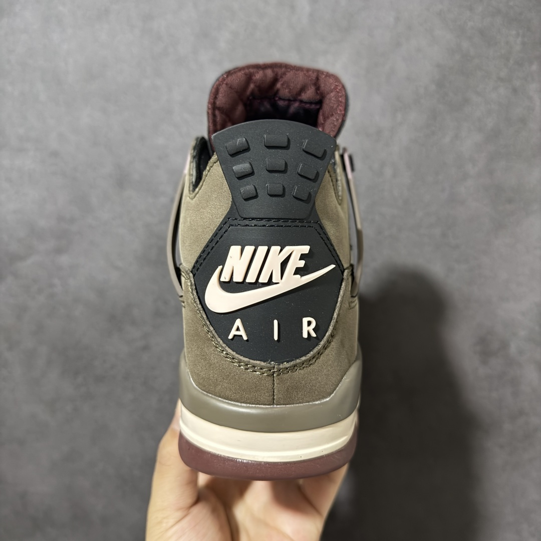 图片[4]-【公司级】Ma Maniere x Air Jordan 4 Rerto ”Dark Mocha“ AJ4 乔4摩卡棕  #配色大胆采用浓郁的深摩卡色调，搭配高阶质感面料，其标志性设计语言 ——低调沉稳中暗藏奢华格调，在此鞋款上体现得淋漓尽致。 货号：IF3102-200  尺码：36 36.5 37.5 38 38.5 39 40 40.5 41 42 42.5 43 44 44.5 45 45.5 46 47.5-选品中心