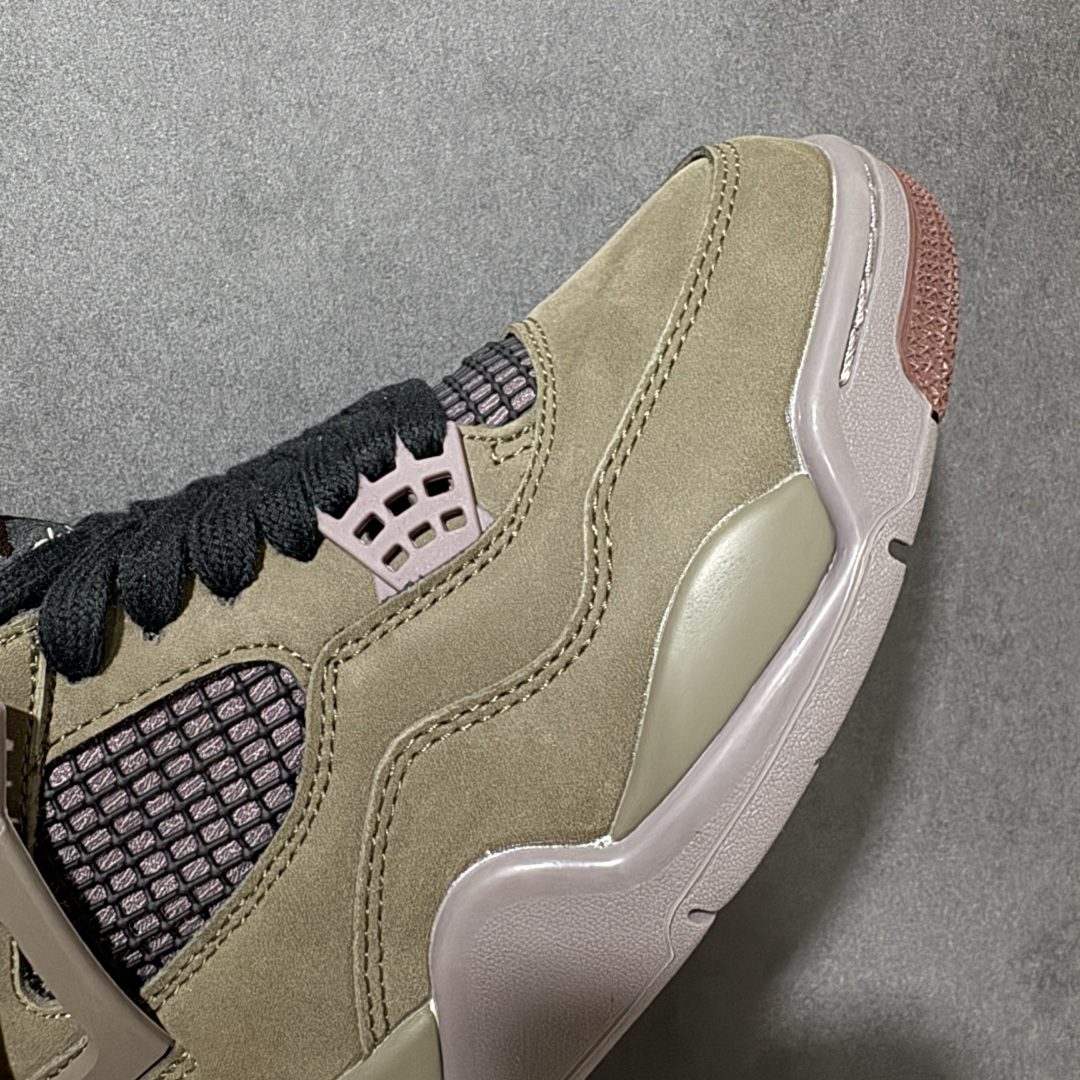 图片[8]-【公司级】Ma Maniere x Air Jordan 4 Rerto ”Dark Mocha“ AJ4 乔4摩卡棕  #配色大胆采用浓郁的深摩卡色调，搭配高阶质感面料，其标志性设计语言 ——低调沉稳中暗藏奢华格调，在此鞋款上体现得淋漓尽致。 货号：IF3102-200  尺码：36 36.5 37.5 38 38.5 39 40 40.5 41 42 42.5 43 44 44.5 45 45.5 46 47.5-选品中心