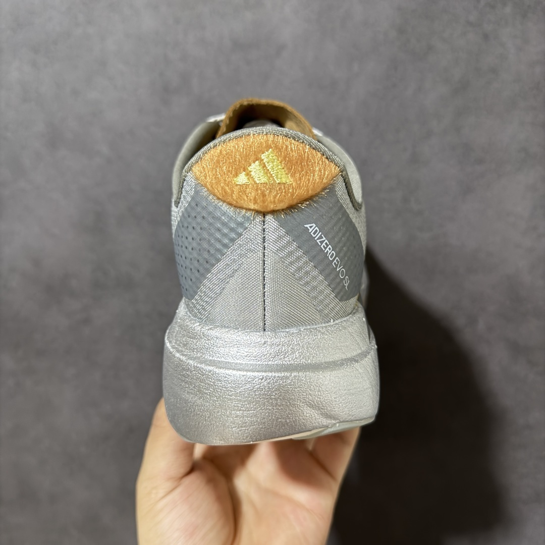 图片[4]-【公司级】阿迪达斯 Adidas Adizero Evo SL M马拉松飞线贾卡轻质透气休闲运动跑步鞋 马年限定 采用双层透气网纱 Flywire动态飞线绑缚鞋面材质 内置Zoom小气垫装置 货号：KK4310 尺码：36～45B-选品中心
