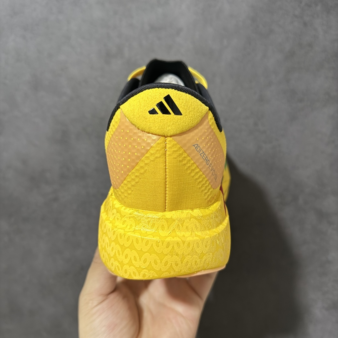 图片[4]-【公司级】阿迪达斯 Adidas Adizero Evo SL M马拉松飞线贾卡轻质透气休闲运动跑步鞋 马年限定 采用双层透气网纱 Flywire动态飞线绑缚鞋面材质 内置Zoom小气垫装置 货号：KJ3625 尺码：36～45B-选品中心