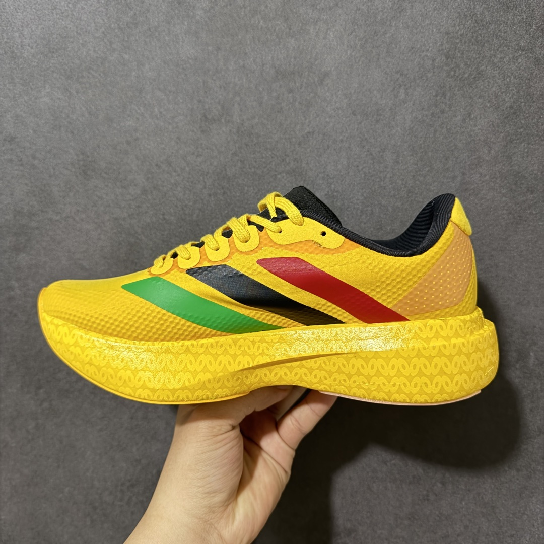 图片[2]-【公司级】阿迪达斯 Adidas Adizero Evo SL M马拉松飞线贾卡轻质透气休闲运动跑步鞋 马年限定 采用双层透气网纱 Flywire动态飞线绑缚鞋面材质 内置Zoom小气垫装置 货号：KJ3625 尺码：36～45B-选品中心