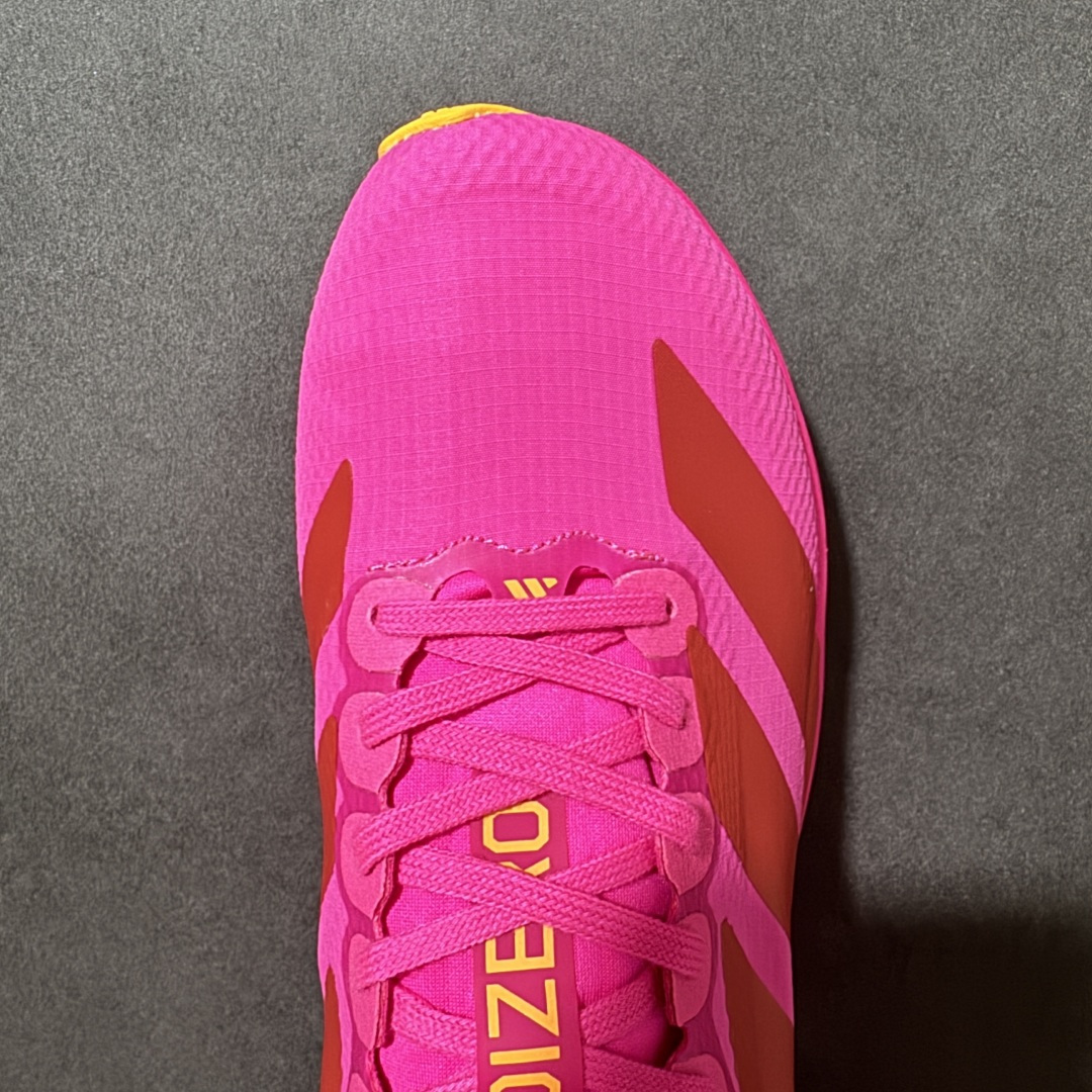图片[5]-【公司级】阿迪达斯 Adidas Adizero Evo SL M马拉松飞线贾卡轻质透气休闲运动跑步鞋 马年限定 采用双层透气网纱 Flywire动态飞线绑缚鞋面材质 内置Zoom小气垫装置 货号：KI6902 尺码：36～45B-选品中心