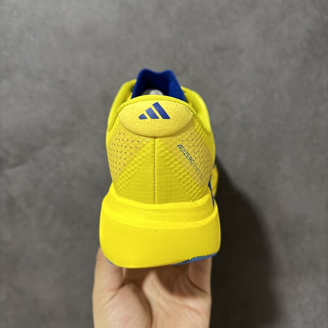 图片[4]-【公司级】阿迪达斯 Adidas Adizero Evo SL M马拉松飞线贾卡轻质透气休闲运动跑步鞋 马年限定 采用双层透气网纱 Flywire动态飞线绑缚鞋面材质 内置Zoom小气垫装置 货号：KK3673 尺码：36～45B-选品中心