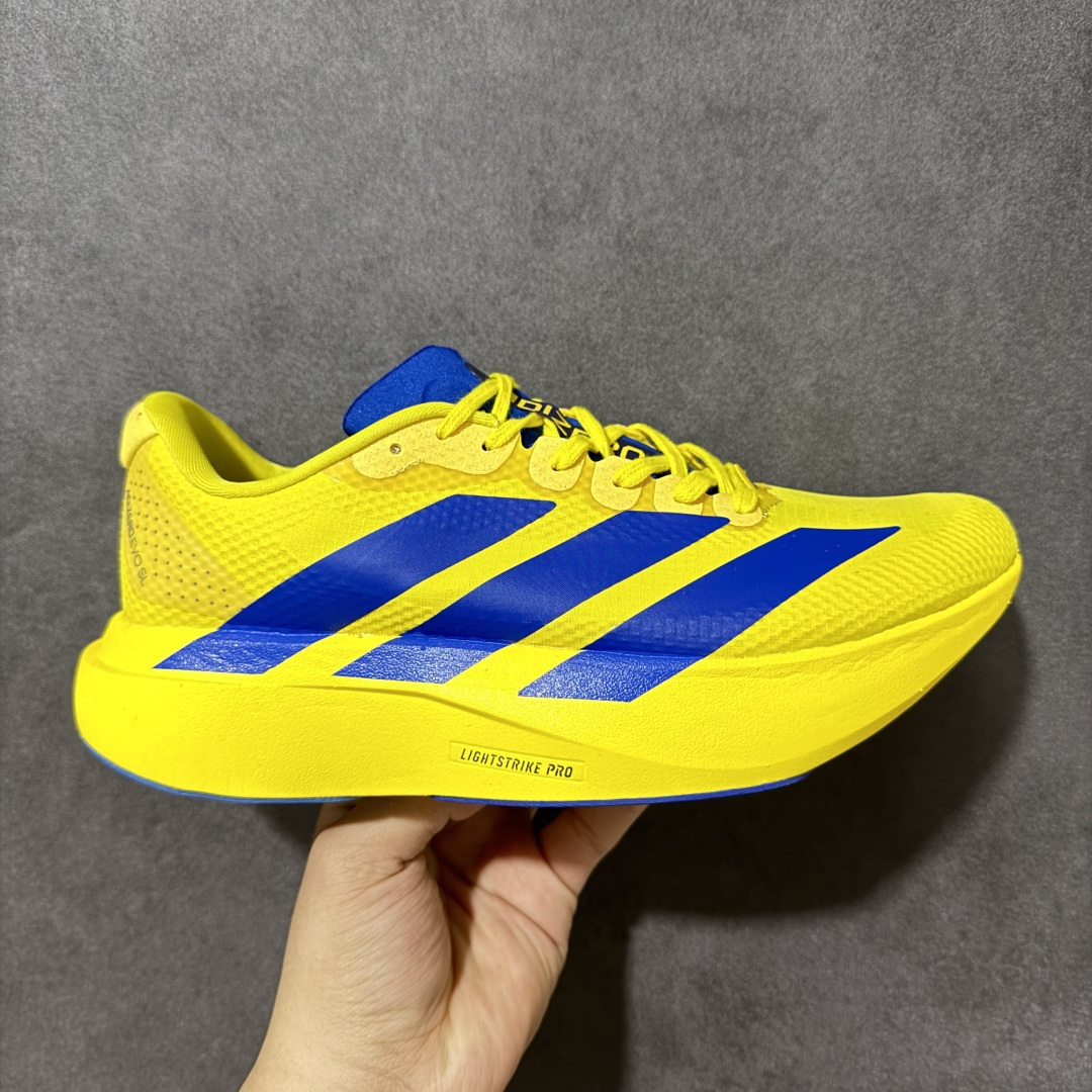 【公司级】阿迪达斯 Adidas Adizero Evo SL M马拉松飞线贾卡轻质透气休闲运动跑步鞋 马年限定 采用双层透气网纱 Flywire动态飞线绑缚鞋面材质 内置Zoom小气垫装置 货号：KK3673 尺码：36～45B-选品中心