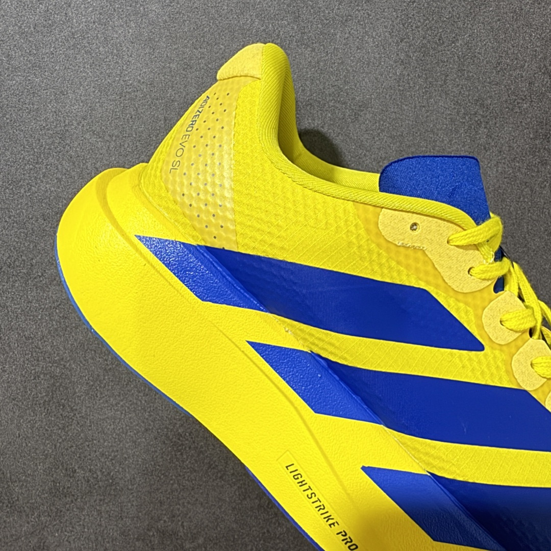 图片[7]-【公司级】阿迪达斯 Adidas Adizero Evo SL M马拉松飞线贾卡轻质透气休闲运动跑步鞋 马年限定 采用双层透气网纱 Flywire动态飞线绑缚鞋面材质 内置Zoom小气垫装置 货号：KK3673 尺码：36～45B-选品中心