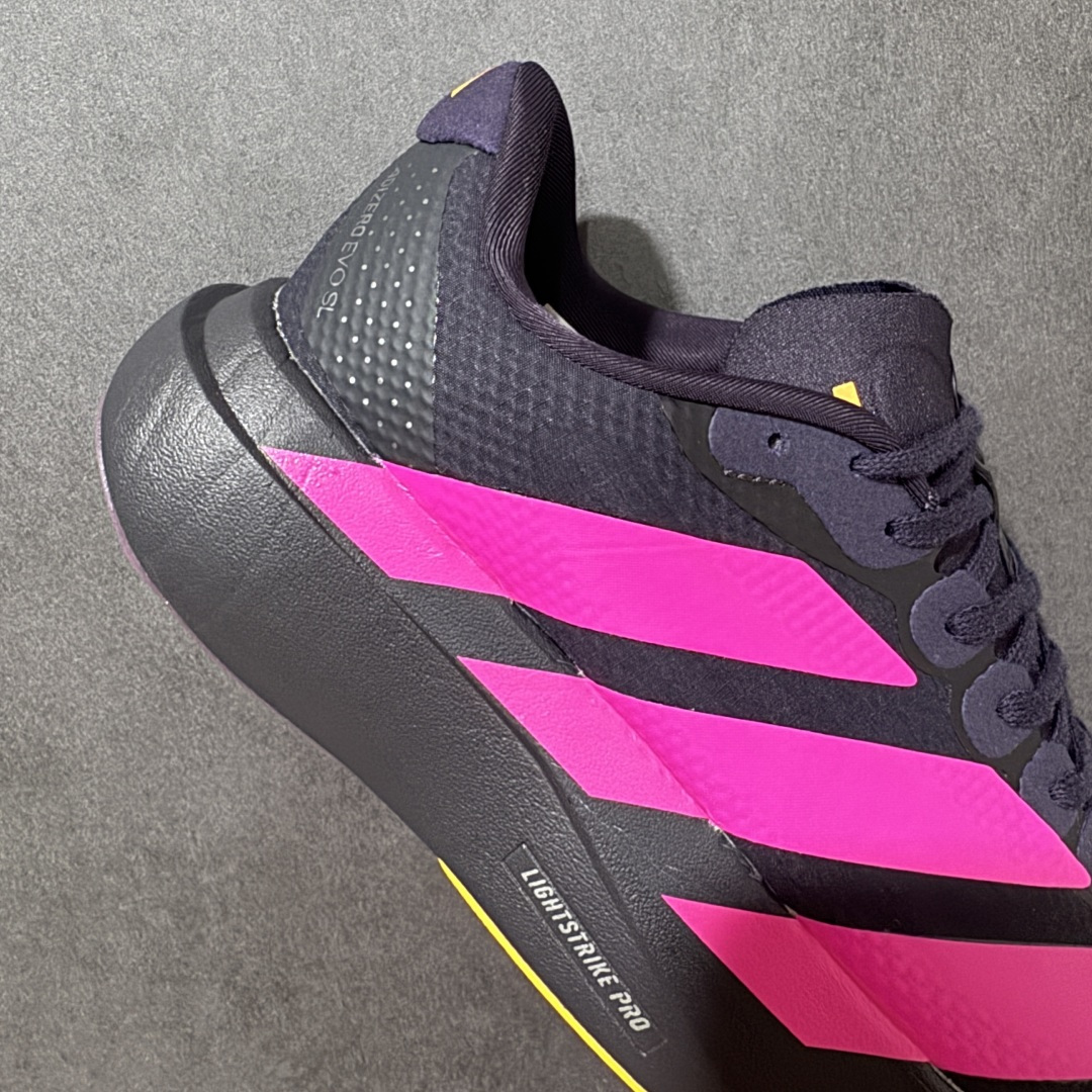 图片[7]-【公司级】阿迪达斯 Adidas Adizero Evo SL M马拉松飞线贾卡轻质透气休闲运动跑步鞋 马年限定 采用双层透气网纱 Flywire动态飞线绑缚鞋面材质 内置Zoom小气垫装置 货号：KI6931 尺码：36～45B-选品中心