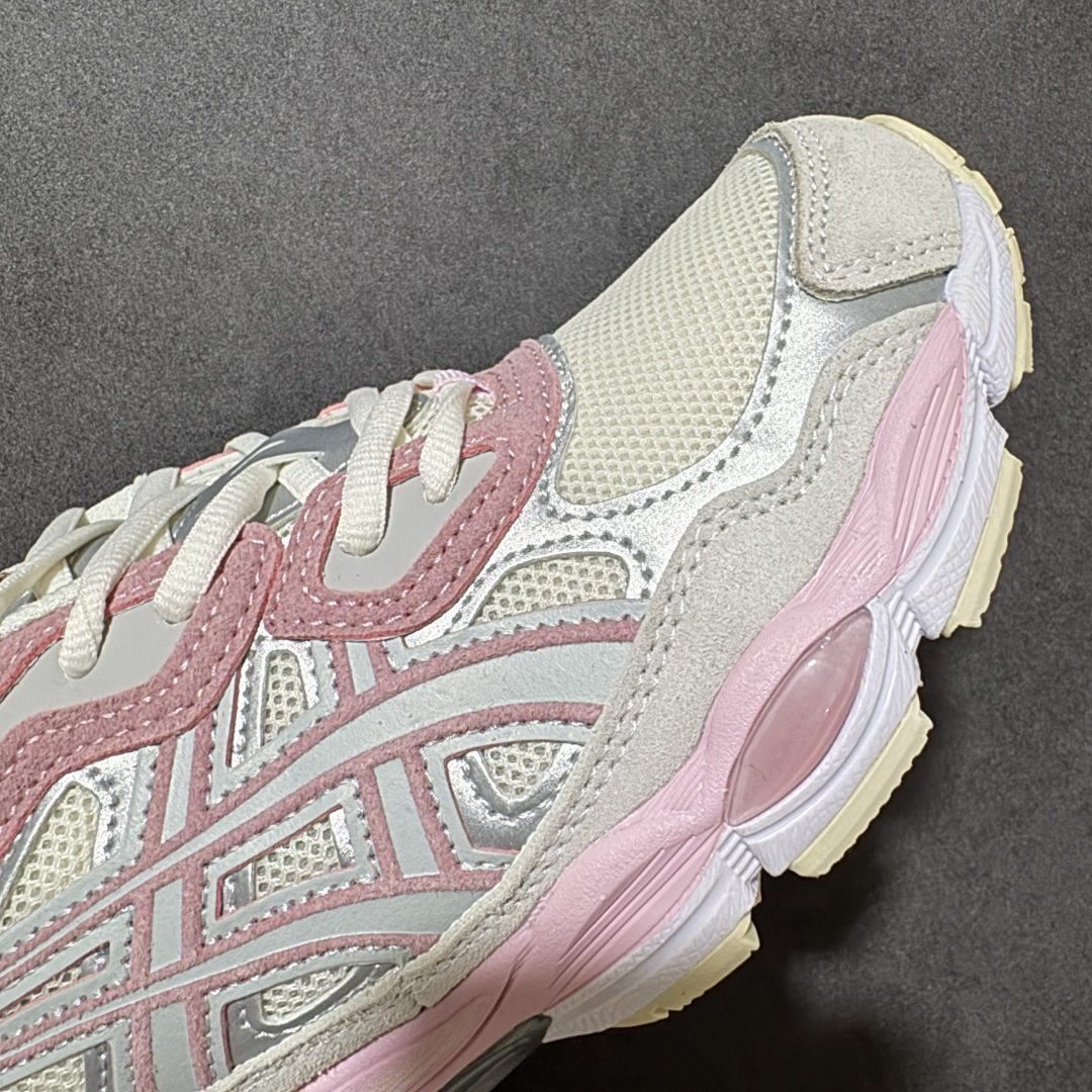 ASICS GEL-NYC 亚瑟士 透气网眼鞋面 配合部分合成革材质 采用全新AHAR+橡胶材质 更加耐