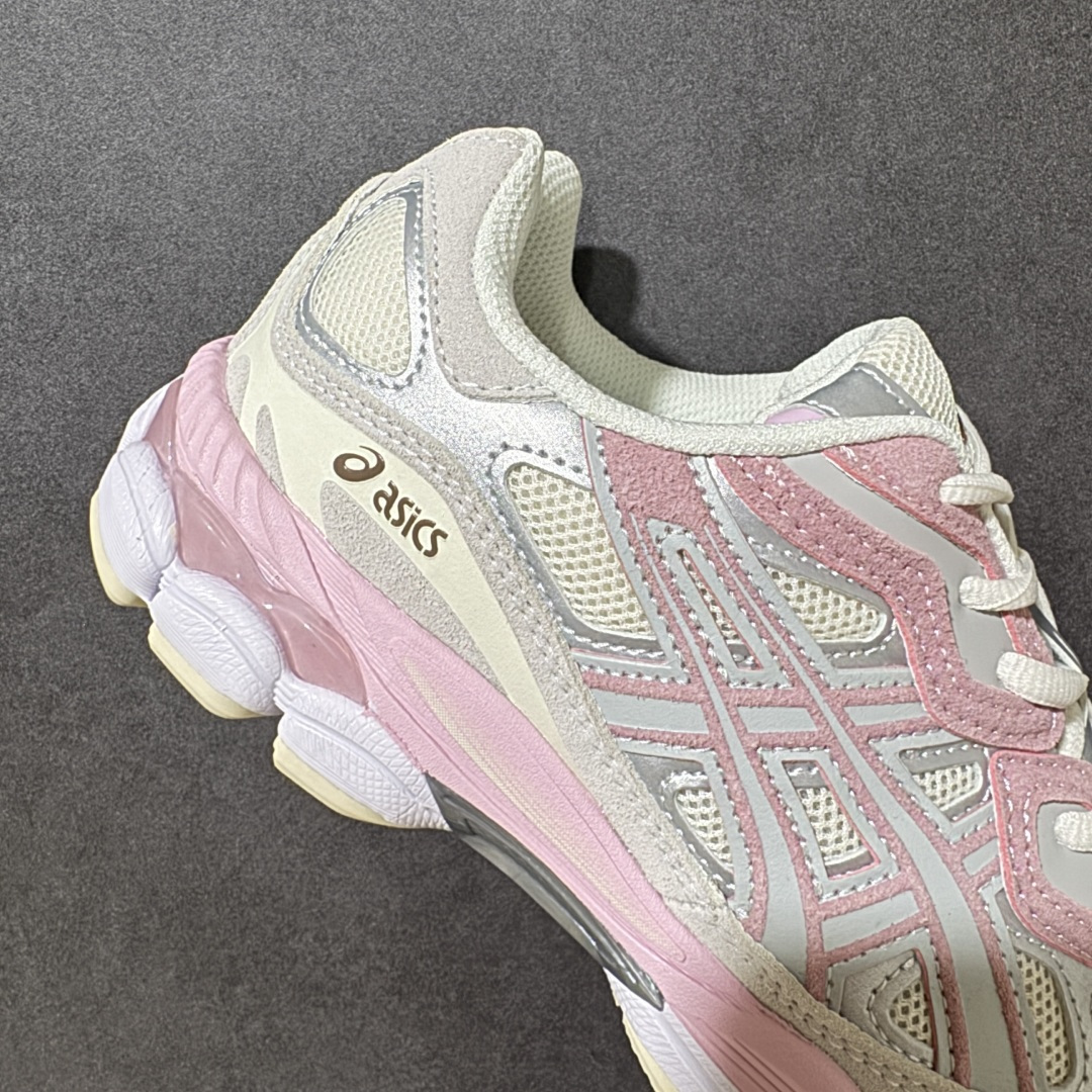 ASICS GEL-NYC 亚瑟士 透气网眼鞋面 配合部分合成革材质 采用全新AHAR+橡胶材质 更加耐