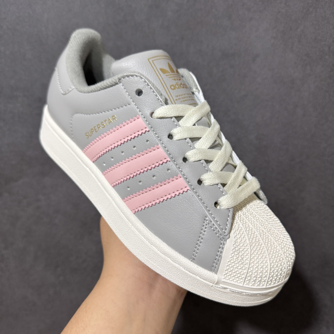 图片[3]-【公司级】Adidas Originals Superstar II全新配色 贝壳头休闲板鞋 独家控货 平台正单 全鞋百分百原材料 全鞋电脑针车 Logo针车间距针数原版一致 皮料切割冲裁零瑕疵 原鞋一致含胶量大底 原盒中文内外标 大几率过验 不对比市面只对比原鞋 只服务最高端市场 货号：KI8052 尺码：35 36 36.5 37 38 38.5 39 40-选品中心