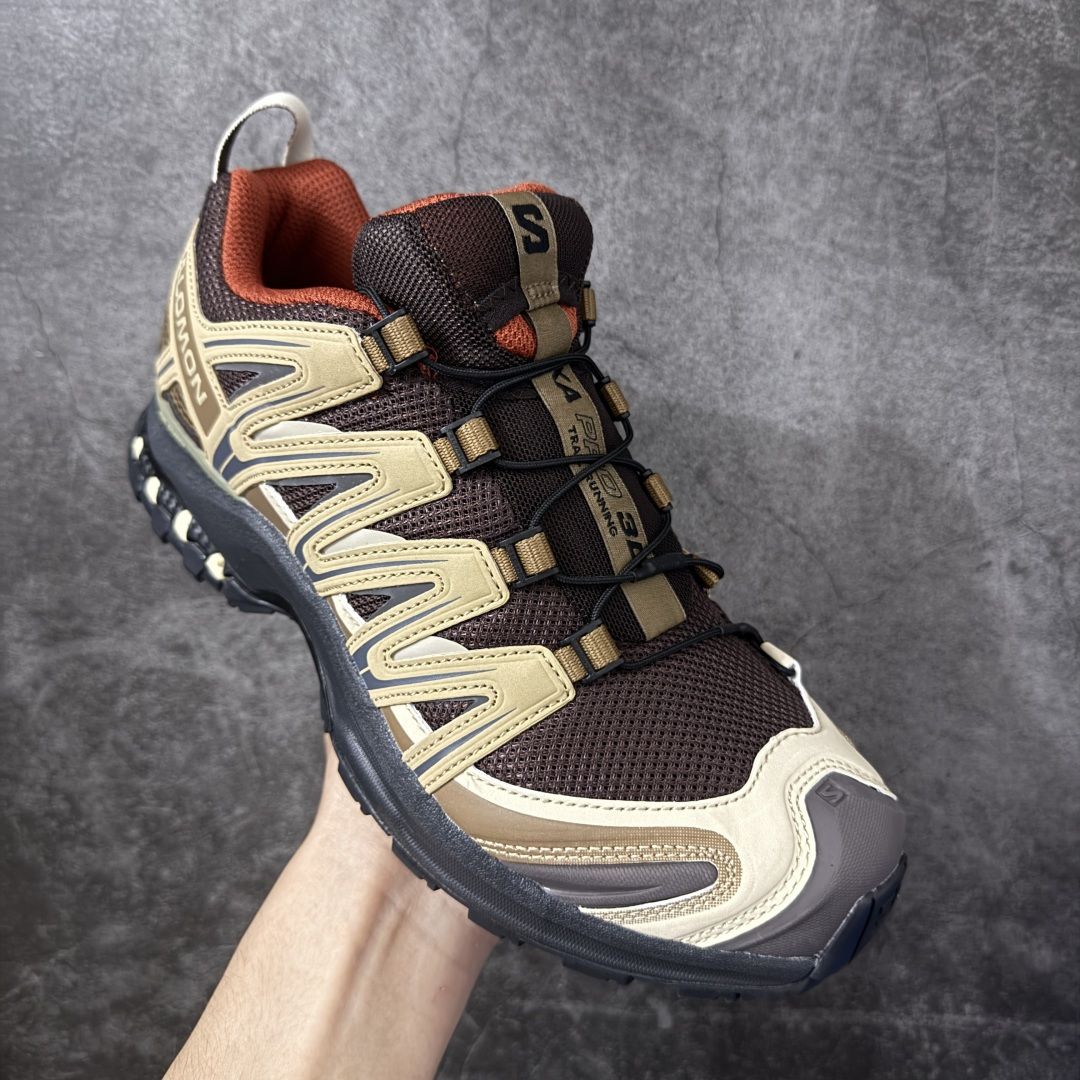 图片[3]-【w1版本】SALOMON XA Pro 3D 萨洛蒙潮流越野机能户外功能鞋 491719 纯原外贸平台特供订单 耗时半年巨作 全套原纸板楦头开发 原厂特供网布配套加持 确保原汁原味 完美呈现版型 原档数据独家私模五层组合大底 男女鞋同步官方开发 原装Ortholite轻量化鞋垫 中底布带钢印编号 原厂TPU锁扣 进口港宝加持 后跟自然饱满 还原公司包裹性 鞋面采用SENSIFT贴合技术 全方位贴合包裹脚型 鞋跟部鞋底牵引设计 提供强大的抓地性能 更适应野外崎岖不平的道路 其3D ADVANCED CHASSIS底盘 材料轻量大化 钉齿设计更具稳定性 防护性 鞋底易磨损区运用CONTAGRIP高耐磨材料 应对城市硬质路面长距离跑考验 尺码：36 36.5 37.5 38 38.5 39 40 40.5 41 42 42.5 43 44 44.5 45-选品中心