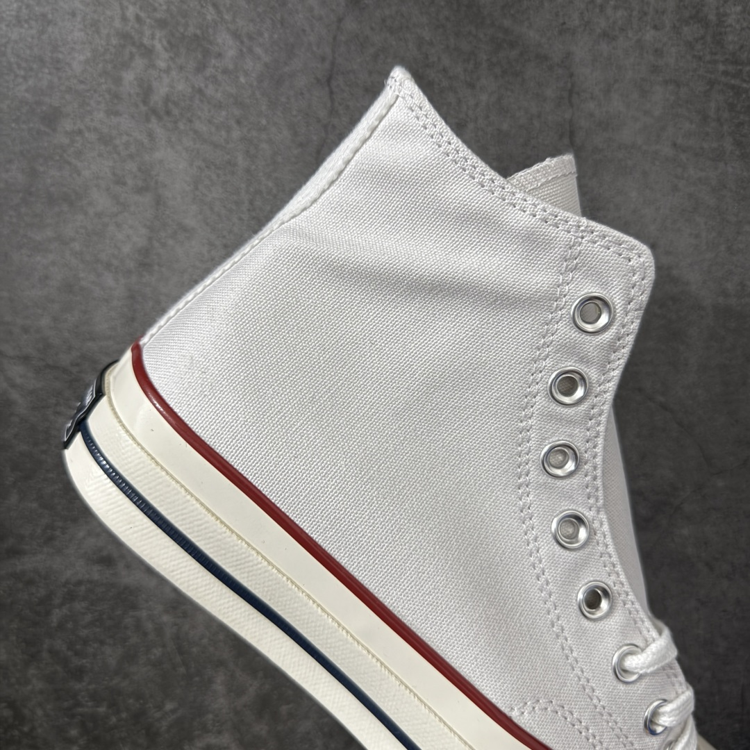 图片[7]-【虎扑2.0小头版】 Converse Chuck All Star 1970S 经典款潮流耐磨帆布鞋 白高 A09556C 全新开发 不仅仅为小鞋头 细节 材料 做工 全方位升级 经典永不过时 十年老厂出品 平台正品订单 超稳定的品控清洁度 全套原厂材料配置 原厂硫化工艺 油性扁平尖头 原厂楦头纸板数据 一体化超软蓝底加持 超软EVA鞋垫 后掌灰色缓震胶 脚感一比一还原 耐磨橡胶大底 越南产内外标 原盒黑色吊牌 超高清洁度 随意冲正 如有更好白送 尺码：35 36 36.5 37 37.5 38 39 39.5 40 41 41.5 42 42.5 43 44-选品中心
