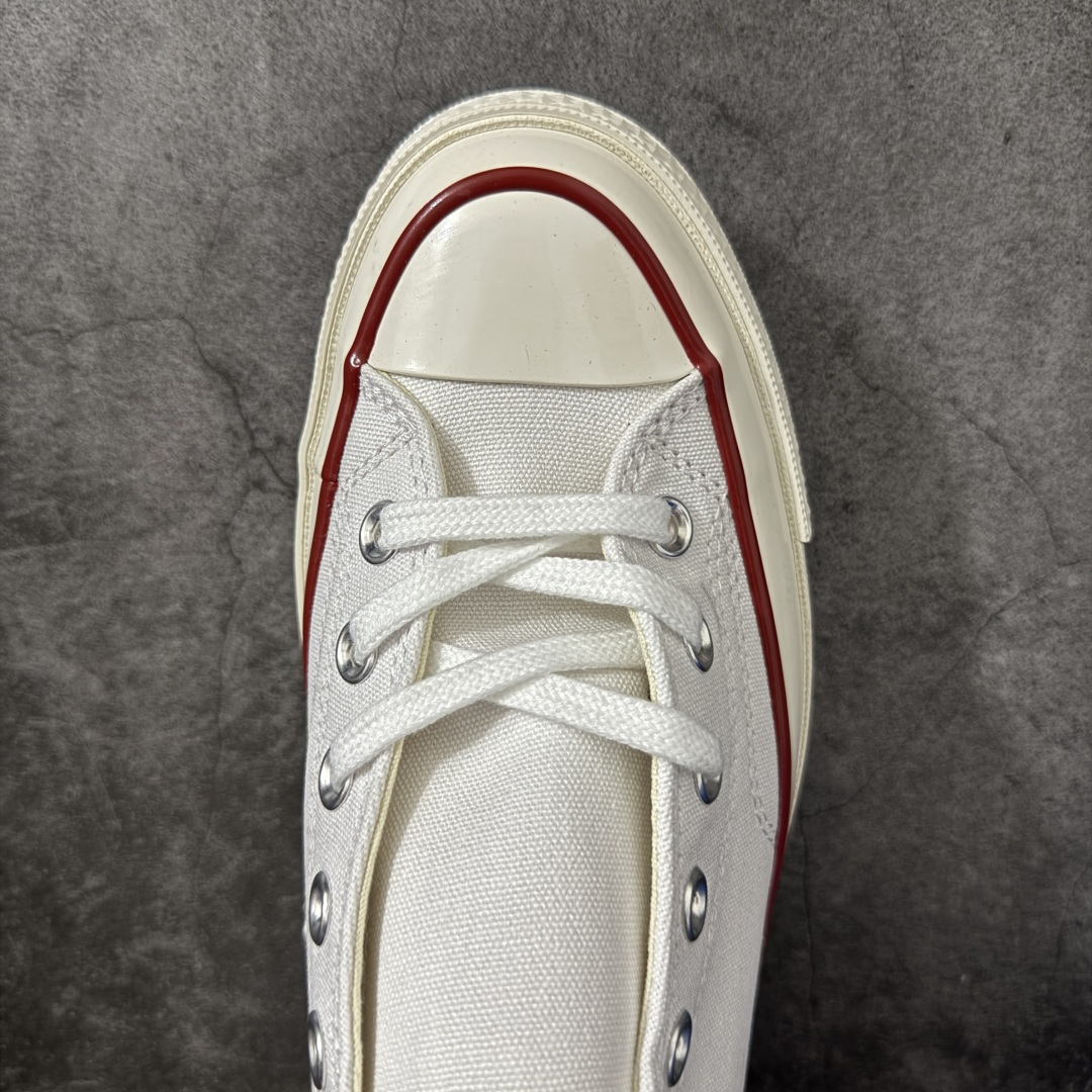 图片[5]-【虎扑2.0小头版】 Converse Chuck All Star 1970S 经典款潮流耐磨帆布鞋 白高 A09556C 全新开发 不仅仅为小鞋头 细节 材料 做工 全方位升级 经典永不过时 十年老厂出品 平台正品订单 超稳定的品控清洁度 全套原厂材料配置 原厂硫化工艺 油性扁平尖头 原厂楦头纸板数据 一体化超软蓝底加持 超软EVA鞋垫 后掌灰色缓震胶 脚感一比一还原 耐磨橡胶大底 越南产内外标 原盒黑色吊牌 超高清洁度 随意冲正 如有更好白送 尺码：35 36 36.5 37 37.5 38 39 39.5 40 41 41.5 42 42.5 43 44-选品中心
