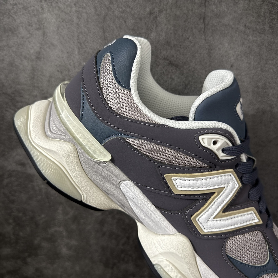图片[7]-【纯原版】 New Balance NB9060 联名款 复古休闲运动慢跑鞋 U9060528 全套原楦原纸板原厂数据开发 进口三明治网面 原装进口翻毛皮料正确绒感卡色 正确中底拉帮中底网布细节 原厂标裁 带紫光防伪 定制后跟透明水晶模块 冲裁组合 大底贴合程度胶水上色把控完美 整洁度挑战全网艺术家 多道序QC把关品质完善 匠心打造 耗时两个月开发完成 工艺极其复杂难度可想而知 新开独立私模大底 全网唯一正确六层组合大底 高端零售专供产物 尺码：36 37 37.5 38 38.5 39 40 40.5 41 42 42.5 43 44 45 46.5-选品中心