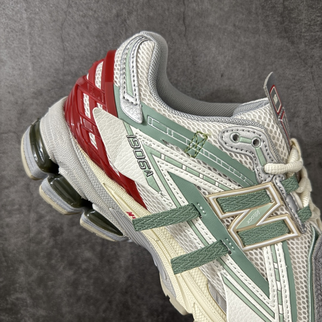 图片[7]-【GS纯原】新百伦 New Balance M1906系列 复古运动鞋单品宝藏老爹鞋 U19065DY 高端品质 正确六层组合底 市场唯一防伪蓝光跳码鞋标💪🏻 作为NB最经典的档案鞋型之一，与2002一样，1906有着NB最成熟的技术加持和复古款式，而本次推出的版本参照2002r的定位，相信会在性价两端做出权衡。单从造型上来看，依旧是vibe风格，味道很正，细节也很酷，这双1906r无疑必能打入复古跑鞋爱好者的年度鞋款名录。 尺码：36-45半-选品中心