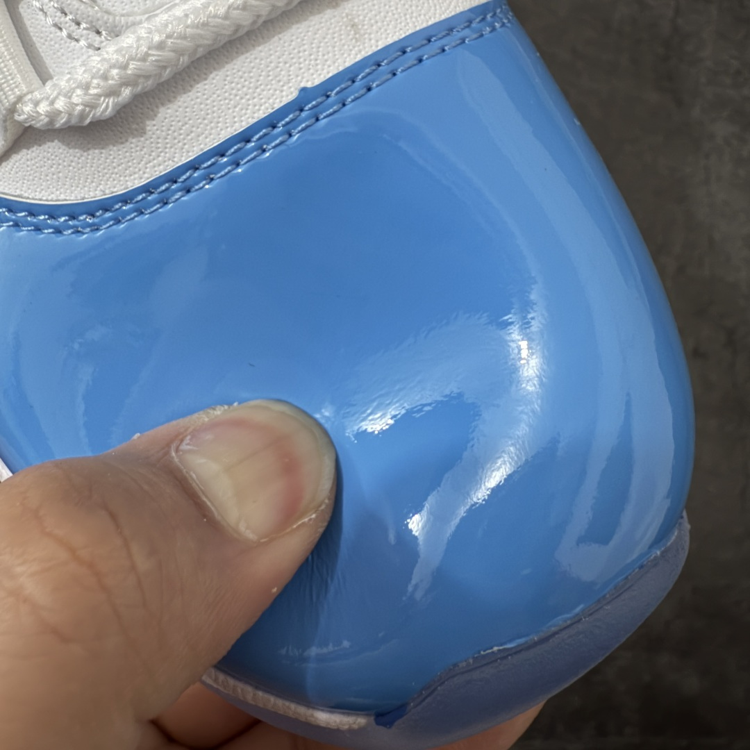 图片[5]-【外贸大厂版】Air Jordan 11 Retro AJ11复刻白蓝 货号：FV5104-100   原楦原档案数据开模打造 原厂中底拉帮钢印 原厂漆皮 防冻不开裂 头层皮料 原装鞋撑 水晶大底正确色度色泽 原楦原数据刺绣 原厂车缝走线及对位 毫厘不差 飞人logo采用原数据电脑刺绣 原装正品碳纤维真实碳板 增强抗扭 原内标 原盒标 正确官方原盒 原厂防氧化水晶外底 原厂配套厂全掌solo气垫 尺码：40 40.5 41 42 42.5 43 44 44.5 45 46 47.5 48.5-选品中心