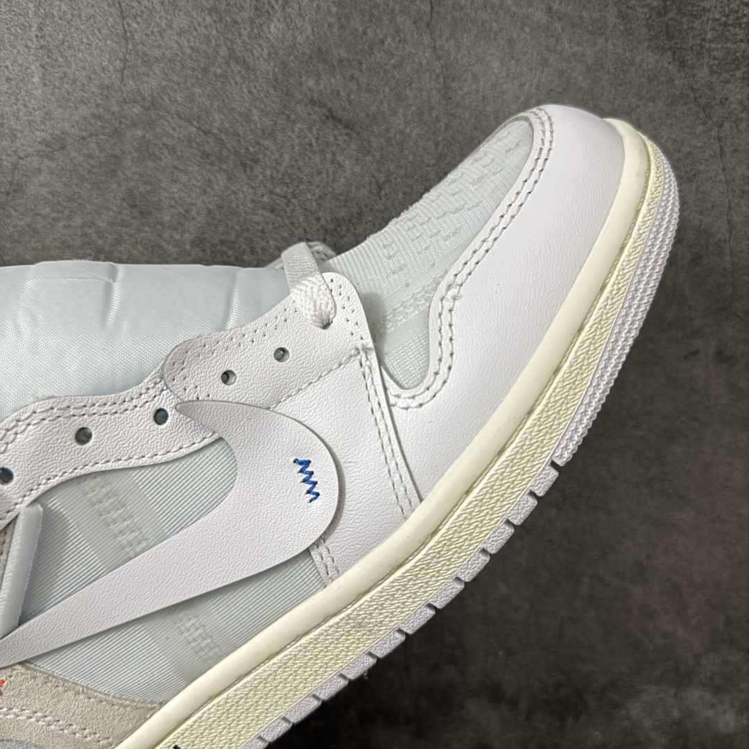 图片[6]-【KZ纯原】AJ1 OW联名款 纯白 全白 欧洲限定Off White x Air Jordan 货号：AA3834-100 尺码：40-48.5 此前历经多次曝光的Off-Whitex AirJordan1\”阿拉斯加\”已正式更名为 Virgil Abloh Archive x Air Jordan 1 High OG\”Alaska\”。这款鞋沿用2018年「欧限」版本的设计元素，同时采用侧边镂空式全新包装，搭配透明内盒与印有「现代主义并非新生事物」字样的阿布洛主题手册，呼应维吉尔的核心设计理念 注意：配件损坏丢失退货扣60 尺码：40-48.5-选品中心