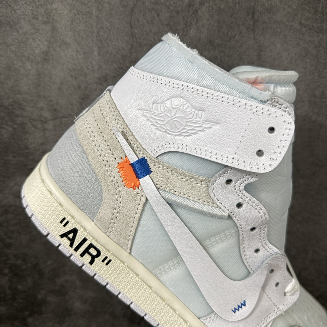 图片[7]-【KZ纯原】AJ1 OW联名款 纯白 全白 欧洲限定Off White x Air Jordan 货号：AA3834-100 尺码：40-48.5 此前历经多次曝光的Off-Whitex AirJordan1\”阿拉斯加\”已正式更名为 Virgil Abloh Archive x Air Jordan 1 High OG\”Alaska\”。这款鞋沿用2018年「欧限」版本的设计元素，同时采用侧边镂空式全新包装，搭配透明内盒与印有「现代主义并非新生事物」字样的阿布洛主题手册，呼应维吉尔的核心设计理念 注意：配件损坏丢失退货扣60 尺码：40-48.5-选品中心
