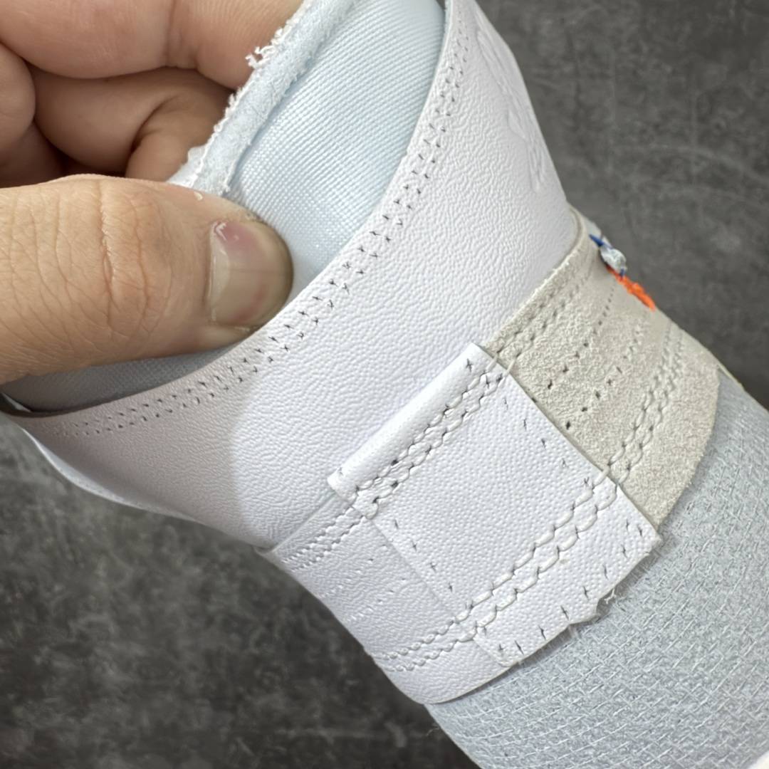 图片[2]-【KZ纯原】AJ1 OW联名款 纯白 全白 欧洲限定Off White x Air Jordan 货号：AA3834-100 尺码：40-48.5 此前历经多次曝光的Off-Whitex AirJordan1\”阿拉斯加\”已正式更名为 Virgil Abloh Archive x Air Jordan 1 High OG\”Alaska\”。这款鞋沿用2018年「欧限」版本的设计元素，同时采用侧边镂空式全新包装，搭配透明内盒与印有「现代主义并非新生事物」字样的阿布洛主题手册，呼应维吉尔的核心设计理念 注意：配件损坏丢失退货扣60 尺码：40-48.5-选品中心