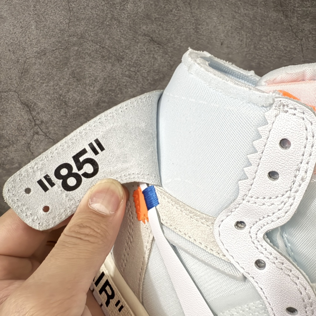 图片[5]-【KZ纯原】AJ1 OW联名款 纯白 全白 欧洲限定Off White x Air Jordan 货号：AA3834-100 尺码：40-48.5 此前历经多次曝光的Off-Whitex AirJordan1\”阿拉斯加\”已正式更名为 Virgil Abloh Archive x Air Jordan 1 High OG\”Alaska\”。这款鞋沿用2018年「欧限」版本的设计元素，同时采用侧边镂空式全新包装，搭配透明内盒与印有「现代主义并非新生事物」字样的阿布洛主题手册，呼应维吉尔的核心设计理念 注意：配件损坏丢失退货扣60 尺码：40-48.5-选品中心