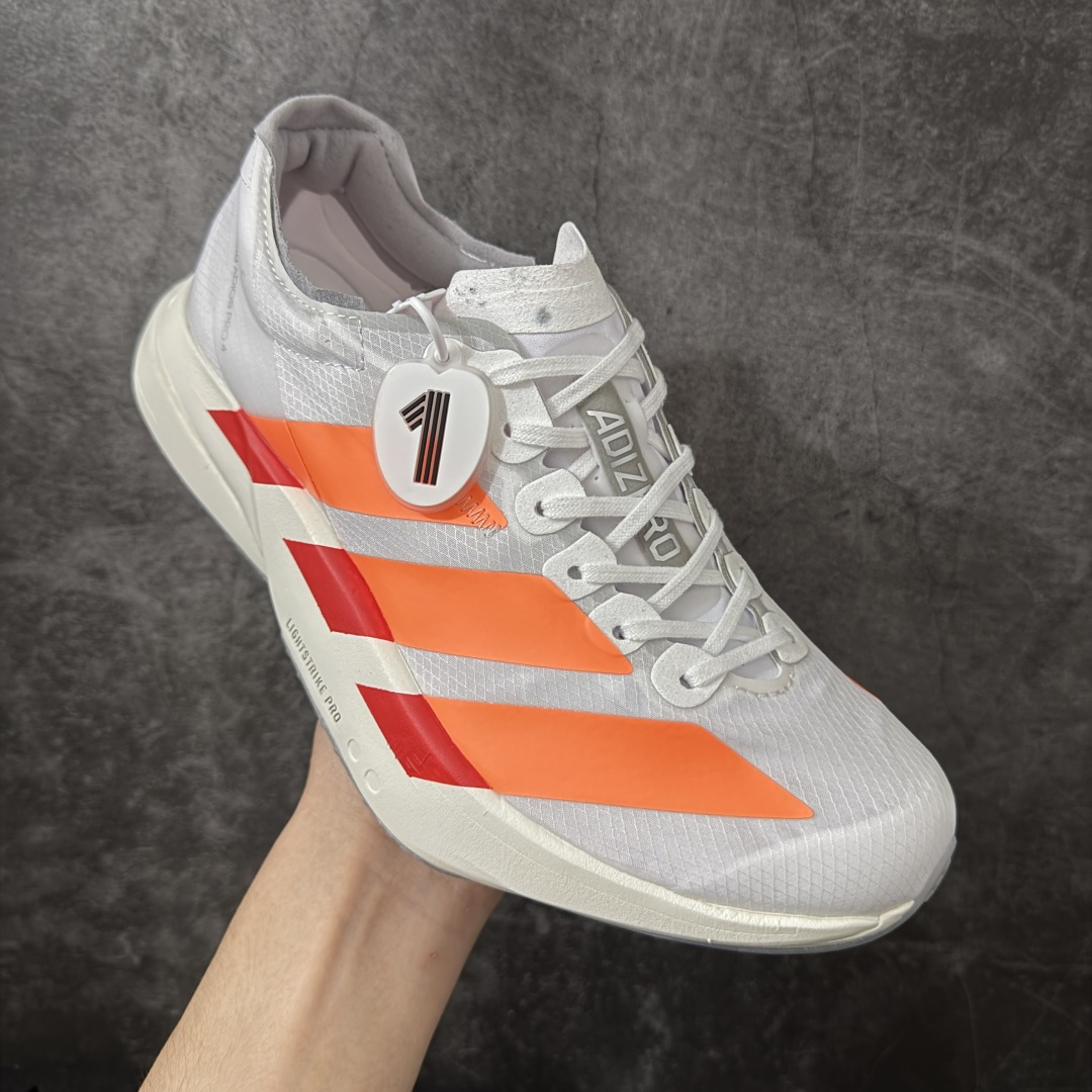图片[3]-【NO.1纯原】Adidas Adizero Adios Pro 4 M竞训跑步鞋 JR7088 市场独一档品质 区别所有版本 原鞋购入开发数月 原材料 原档案打造 细节版型一比一 独立双层组合底私模.超软弹发泡超临界底 搭配ENERGYRODS 2.0真碳柱，每一步都动力满满 鞋面用的是Lightlock技术，轻透又贴合，就像给脚定制的一样。 中底是全掌Lightstrike Pro泡棉，软弹感超绝 真正一比一还原真实脚感💪🏻 尺码：36 36.5 37 38 38.5 39 40 40.5 41 42 42.5 43 44 44.5 45 46-选品中心