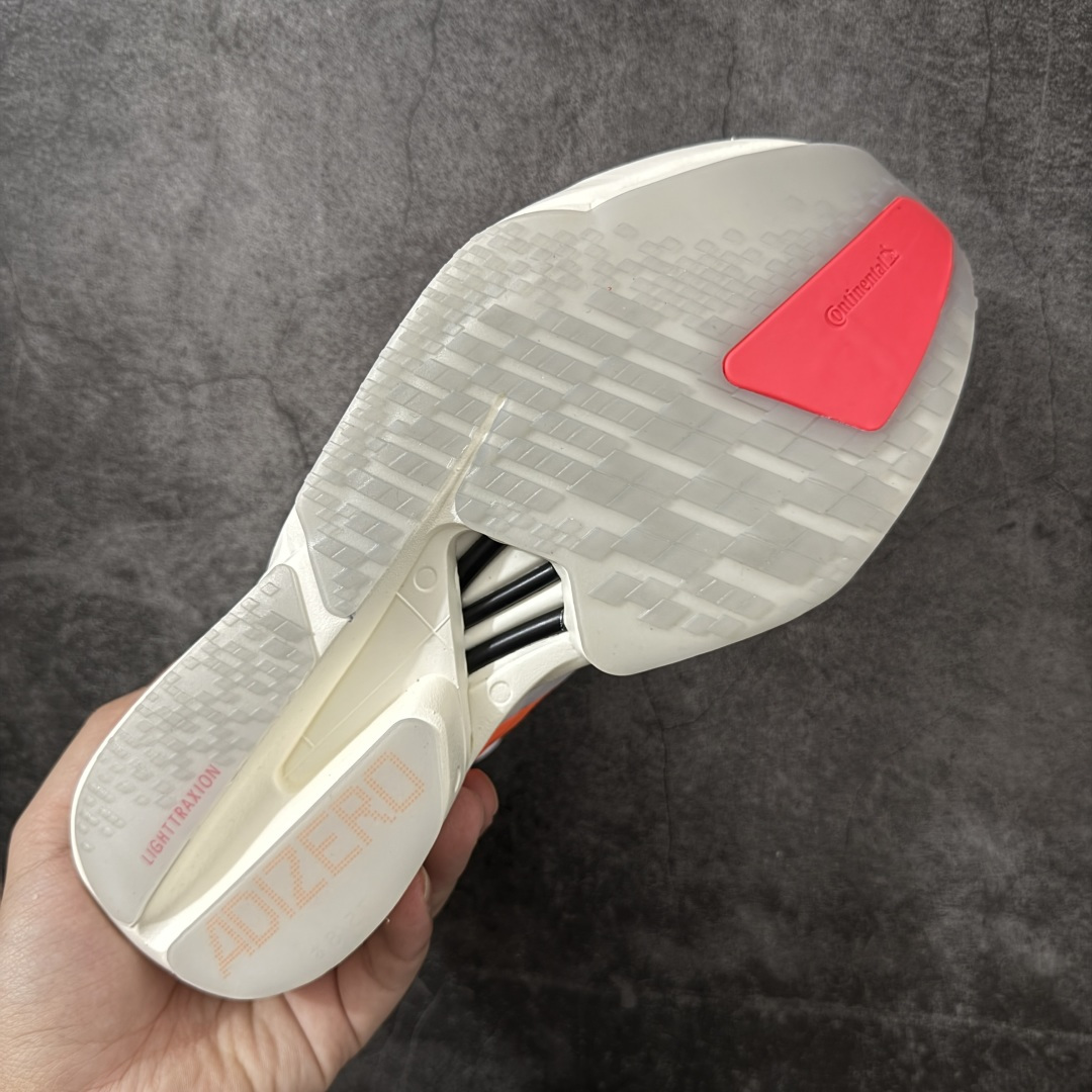 图片[9]-【NO.1纯原】Adidas Adizero Adios Pro 4 M竞训跑步鞋 JR7088 市场独一档品质 区别所有版本 原鞋购入开发数月 原材料 原档案打造 细节版型一比一 独立双层组合底私模.超软弹发泡超临界底 搭配ENERGYRODS 2.0真碳柱，每一步都动力满满 鞋面用的是Lightlock技术，轻透又贴合，就像给脚定制的一样。 中底是全掌Lightstrike Pro泡棉，软弹感超绝 真正一比一还原真实脚感💪🏻 尺码：36 36.5 37 38 38.5 39 40 40.5 41 42 42.5 43 44 44.5 45 46-选品中心