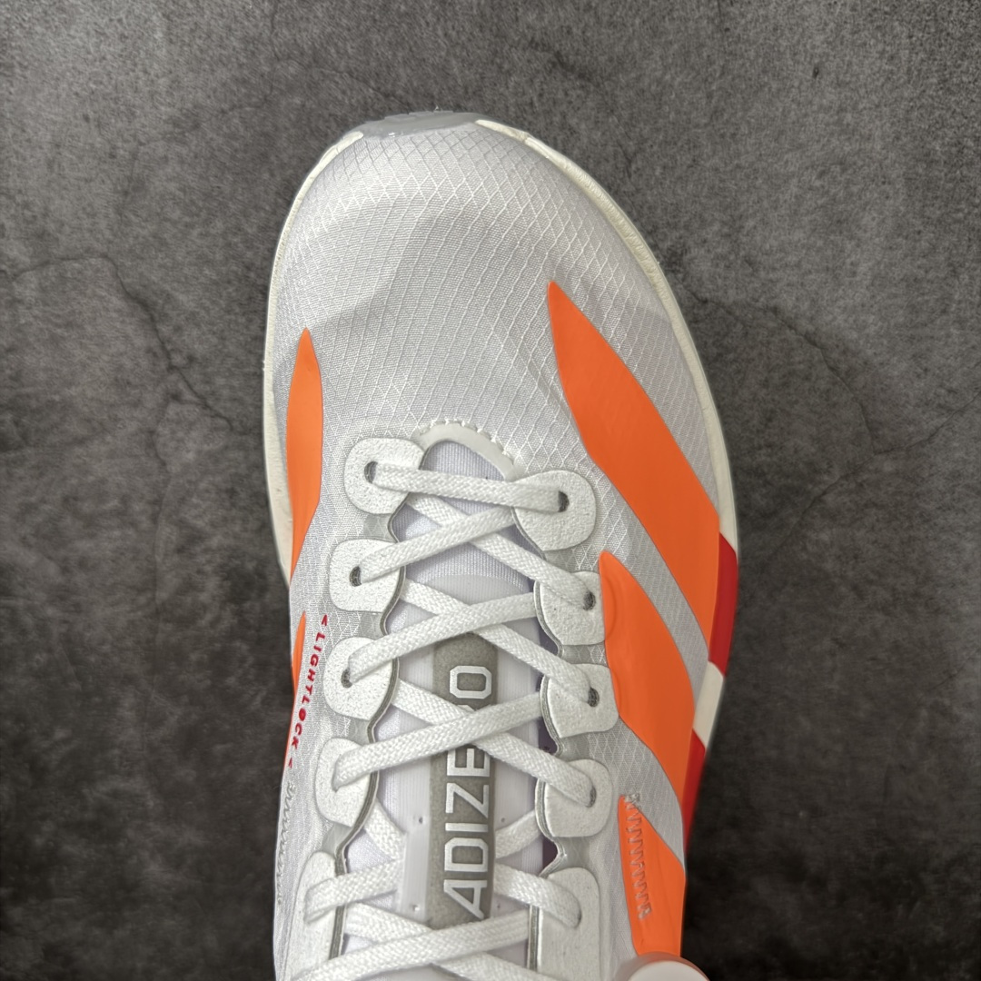 图片[5]-【NO.1纯原】Adidas Adizero Adios Pro 4 M竞训跑步鞋 JR7088 市场独一档品质 区别所有版本 原鞋购入开发数月 原材料 原档案打造 细节版型一比一 独立双层组合底私模.超软弹发泡超临界底 搭配ENERGYRODS 2.0真碳柱，每一步都动力满满 鞋面用的是Lightlock技术，轻透又贴合，就像给脚定制的一样。 中底是全掌Lightstrike Pro泡棉，软弹感超绝 真正一比一还原真实脚感💪🏻 尺码：36 36.5 37 38 38.5 39 40 40.5 41 42 42.5 43 44 44.5 45 46-选品中心