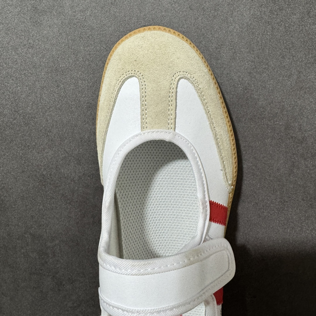 图片[5]-【公司级】阿迪达斯 ADIDAS ORIGINALS SAMBA JANE 舒适百搭 玛丽珍鞋 男女款 经典复古芭蕾舞鞋 德训鞋 这个真的百搭又可爱！！很喜欢耶#Samba百搭米杏色好好看！芭蕾鞋外形+运动鞋脚感，总算买到可以出片又暴走的鞋子了 尺码： 36-42带半码 货号：JR7435-选品中心