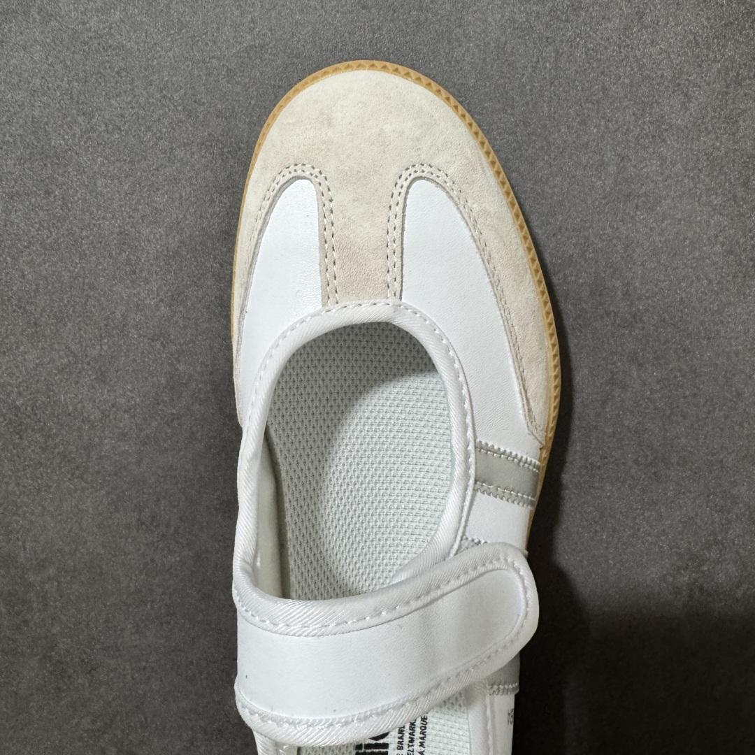 图片[5]-【公司级】阿迪达斯 ADIDAS ORIGINALS SAMBA JANE 舒适百搭 玛丽珍鞋 男女款 经典复古芭蕾舞鞋 德训鞋 这个真的百搭又可爱！！很喜欢耶#Samba百搭米杏色好好看！芭蕾鞋外形+运动鞋脚感，总算买到可以出片又暴走的鞋子了 尺码： 36-42带半码 货号：JR7485-选品中心