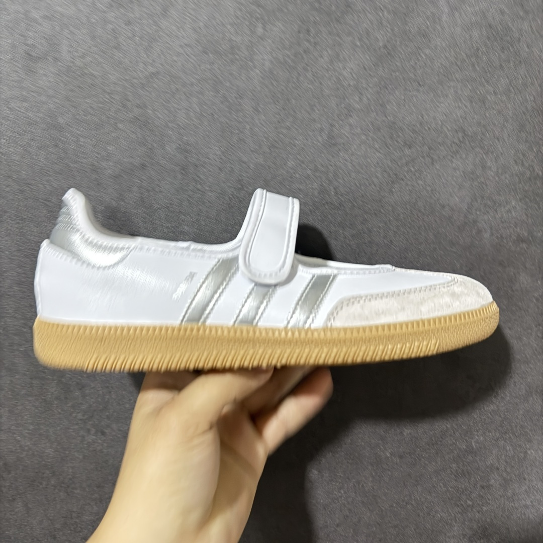 【公司级】阿迪达斯 ADIDAS ORIGINALS SAMBA JANE 舒适百搭 玛丽珍鞋 男女款 经典复古芭蕾舞鞋 德训鞋 这个真的百搭又可爱！！很喜欢耶#Samba百搭米杏色好好看！芭蕾鞋外形+运动鞋脚感，总算买到可以出片又暴走的鞋子了 尺码： 36-42带半码 货号：JR7485-选品中心