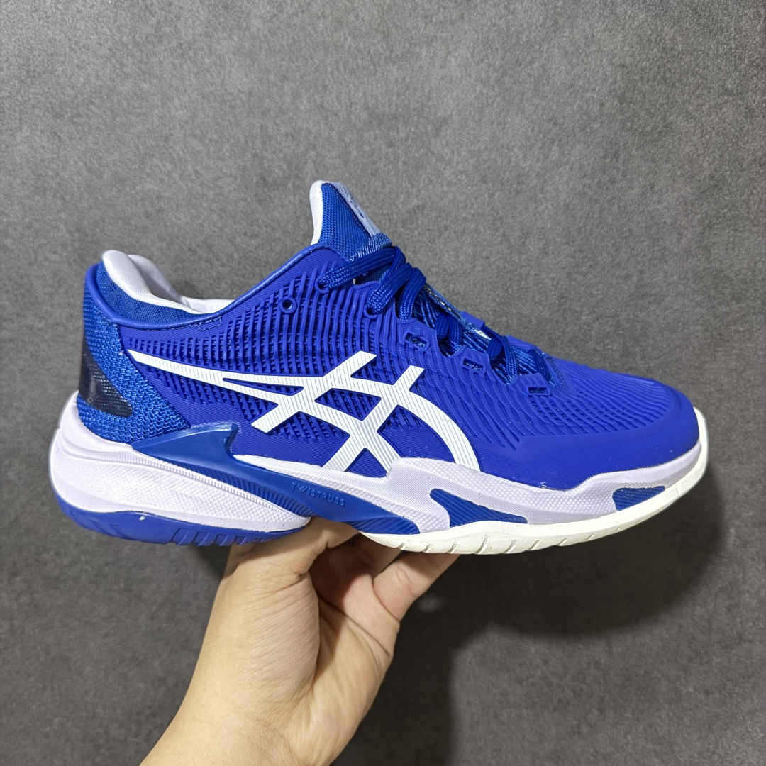 【公司级】Asics Court FF 3 Novak 亚瑟士复古透气缓震休闲跑步鞋 网球鞋 货号：1041A361-961  尺码：36 37 37.5 38 39 39.5 40 40.5 41.5 42 42.5 43.5 44 45 46 47-选品中心