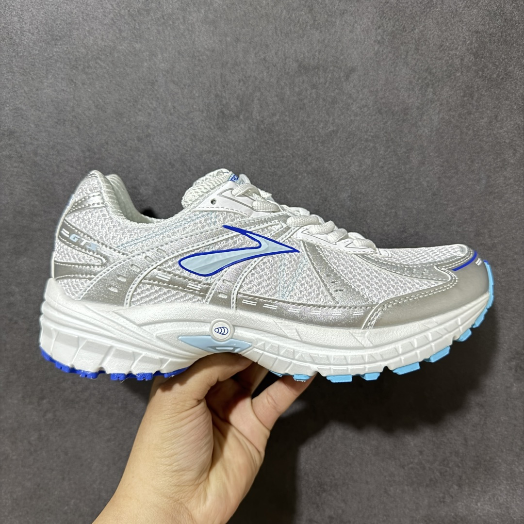 【公司级】Brooks布鲁克斯 Adrenaline GTS 10 缓震马拉松氮气慢跑鞋 货号：100058 1D 148 尺码：36 36.5 37.5 38 38.5 39 40 40.5 41 42 42.5 43 44 45-选品中心