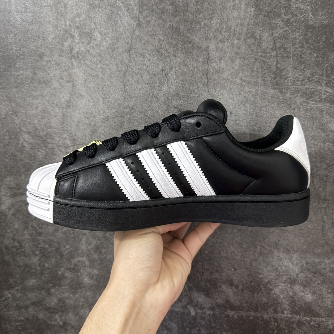 AD Originals Superstar 胖丁黑白 JR7444原厂SD皮 全配色原鞋开发 电脑针车