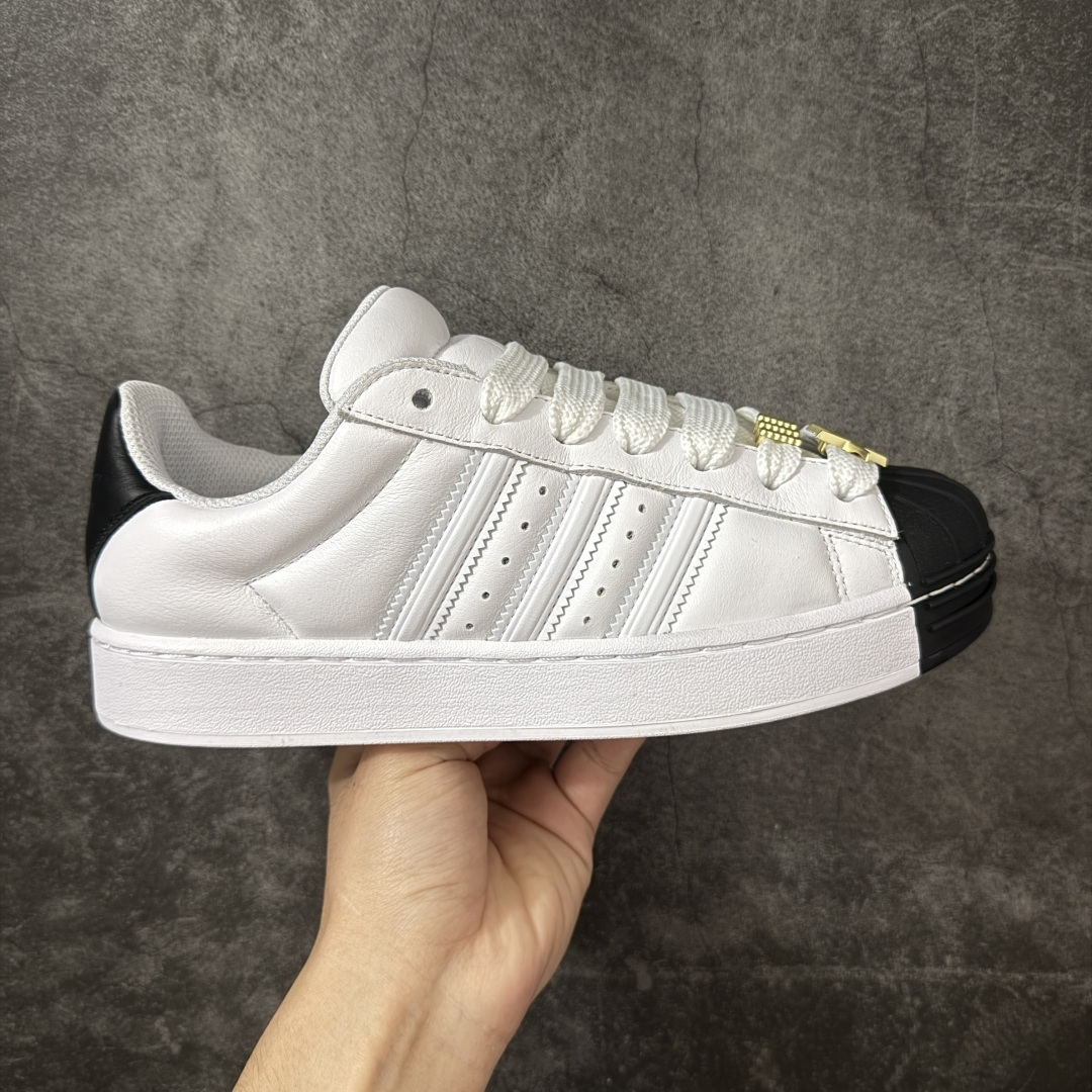 AD Originals Superstar 胖丁白黑 IH6679原厂SD皮 全配色原鞋开发 电脑针车