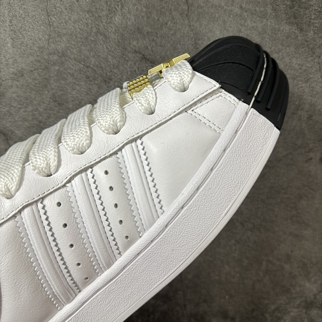 AD Originals Superstar 胖丁白黑 IH6679原厂SD皮 全配色原鞋开发 电脑针车
