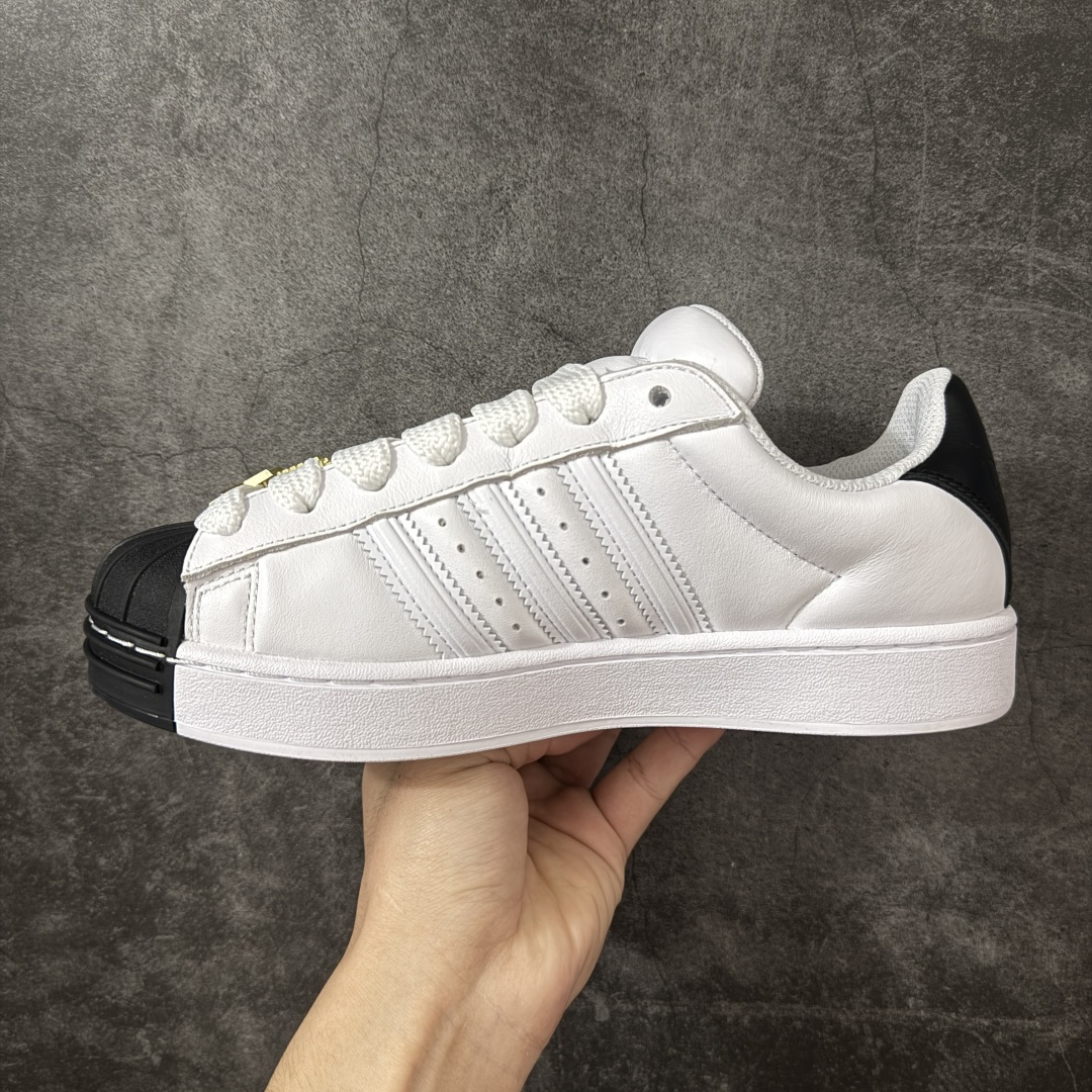 AD Originals Superstar 胖丁白黑 IH6679原厂SD皮 全配色原鞋开发 电脑针车
