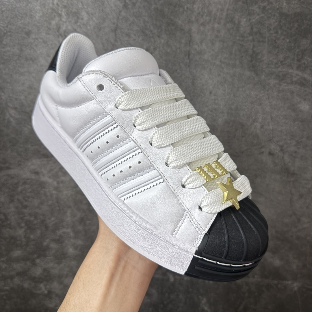 AD Originals Superstar 胖丁白黑 IH6679原厂SD皮 全配色原鞋开发 电脑针车