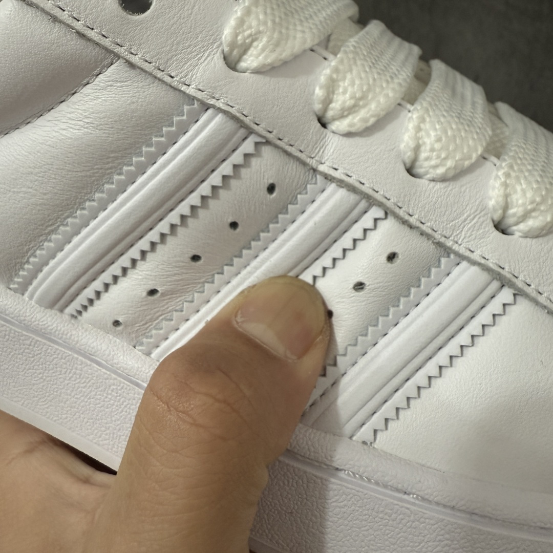 AD Originals Superstar 胖丁白黑 IH6679原厂SD皮 全配色原鞋开发 电脑针车