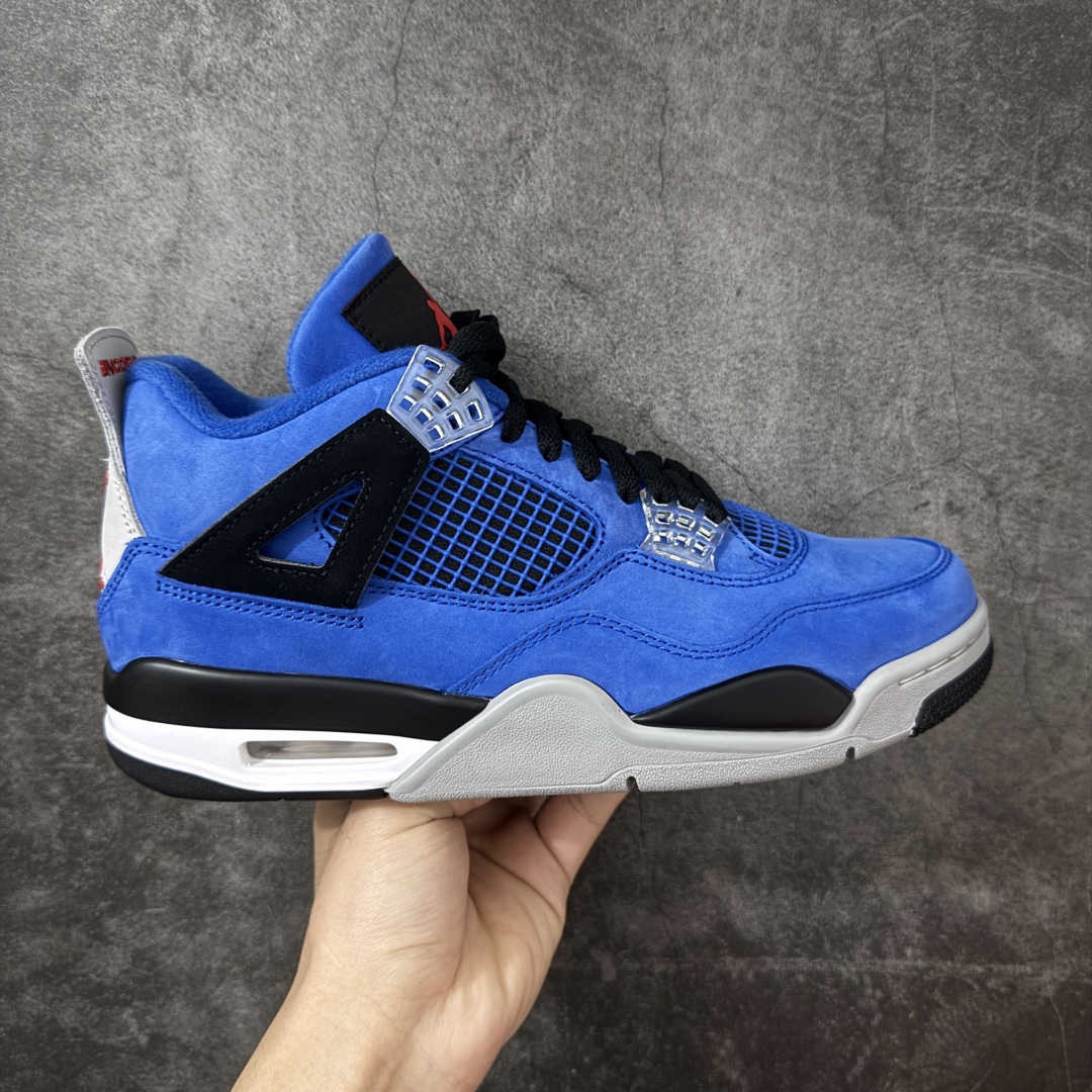 【GX版本】Air Jordan AJ4阿姆蓝！ 货号：912583-783902！ 市售天花板产物 耗时半年巨作 全套原纸板楦头开发 原厂特供皮料加持 确保原汁原味 完美呈现四代版型 一比一鞋头弧度高度鞋身弧度 数据细节工艺流程均保持原鞋一致 原厂TPU网格鞋带扣 正确内里网布 菱角分明不变形无多余毛边 柔软性质感一致于原鞋 市场唯一原厂鞋扣模具 背面可见隐藏注塑口 原厂织唛标 原厂飞人电绣工艺 尾指中部跳三针 独家绑鞋带手法 印刷中底布 四线拉帮 米色美纹纸贴合固定 进口港宝加持 后跟自然饱满 全鞋荧光划线卡点 追求极致完美 每一双都是工艺品 多重QC质检 超越公司货的品控标准 实实在在的免检产品！ 尺码：40 40.5 41 42 42.5 43 44 44.5 45 46 47.5 48.5 49.5 50.5-选品中心