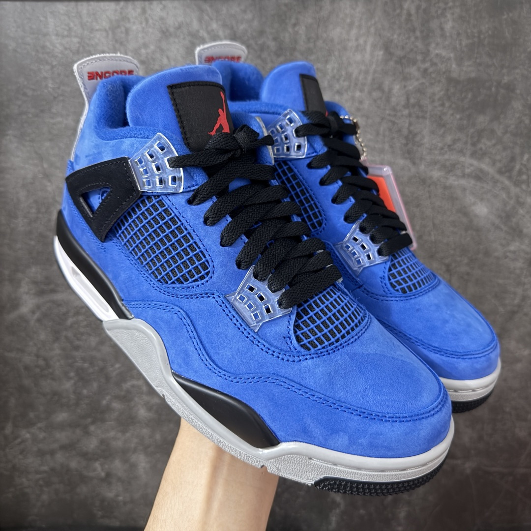 【GX版本】Air Jordan AJ4阿姆蓝！ 货号：912583-783902！ 市售天花板产物 耗时半年巨作 全套原纸板楦头开发 原厂特供皮料加持 确保原汁原味 完美呈现四代版型 一比一鞋头弧度高度鞋身弧度 数据细节工艺流程均保持原鞋一致 原厂TPU网格鞋带扣 正确内里网布 菱角分明不变形无多余毛边 柔软性质感一致于原鞋 市场唯一原厂鞋扣模具 背面可见隐藏注塑口 原厂织唛标 原厂飞人电绣工艺 尾指中部跳三针 独家绑鞋带手法 印刷中底布 四线拉帮 米色美纹纸贴合固定 进口港宝加持 后跟自然饱满 全鞋荧光划线卡点 追求极致完美 每一双都是工艺品 多重QC质检 超越公司货的品控标准 实实在在的免检产品！ 尺码：40 40.5 41 42 42.5 43 44 44.5 45 46 47.5 48.5 49.5 50.5-选品中心