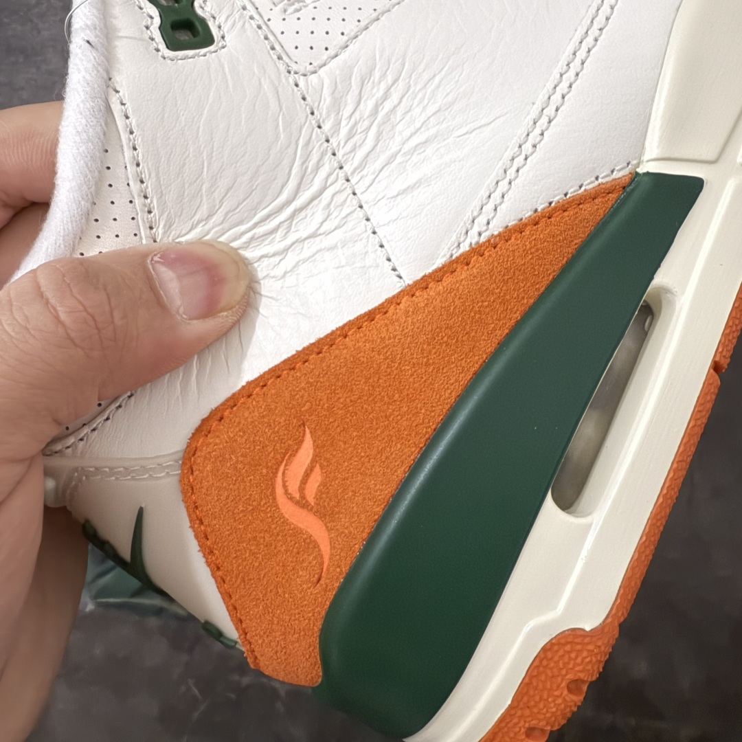 图片[3]-【GX纯原】Solefly x Air Jordan 3 Retro \”Miami\” AJ3 乔3迈阿密联名 白绿橙 IF4491-100  大厂出品 原楦原纸板 客供原厂材料开发 极致一眼正品既视感 细节如图所示  尺码：40 40.5 41 42 42.5 43 44 44.5 45 45.5 46 47.5 48.5-选品中心